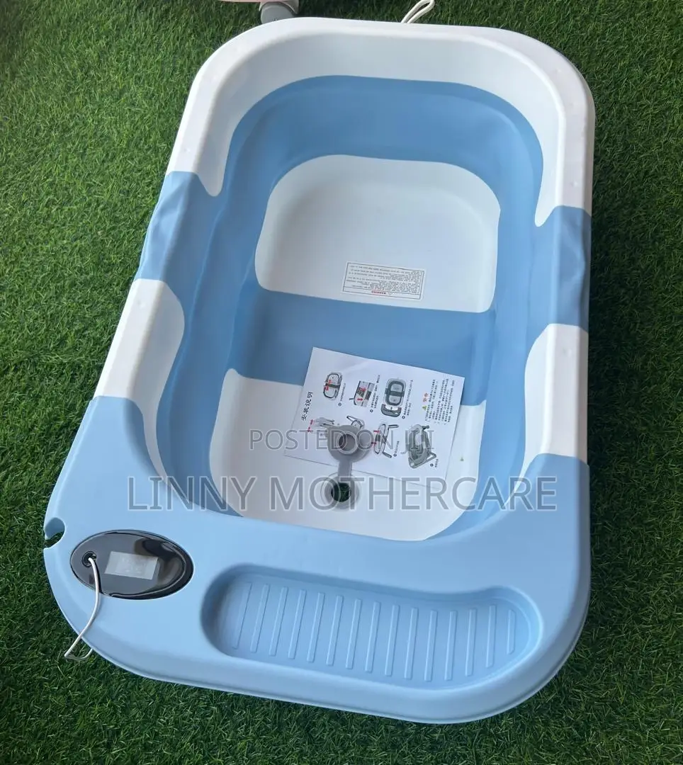 Foldable Baby Bath Tup With Temperature Display