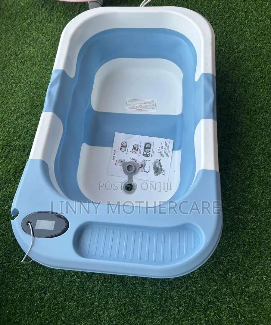 Foldable Baby Bath Tup With Temperature Display