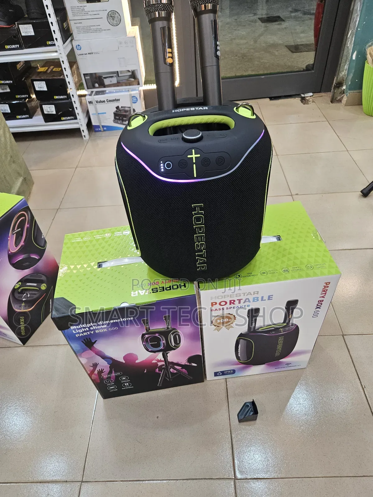 Hopestar Partybox 600. 300w 30000mah Battery Bluetooth Speaker. Ip67