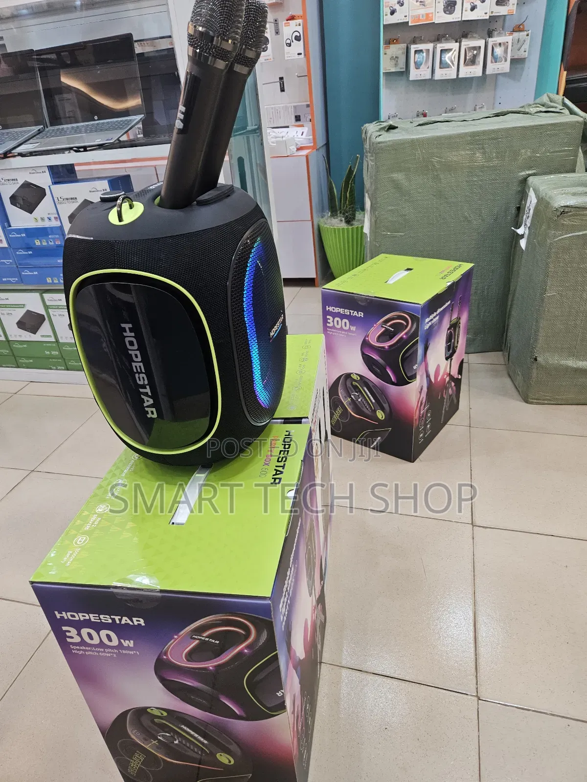 Hopestar Partybox 600. 300w 30000mah Battery Bluetooth Speaker. Ip67