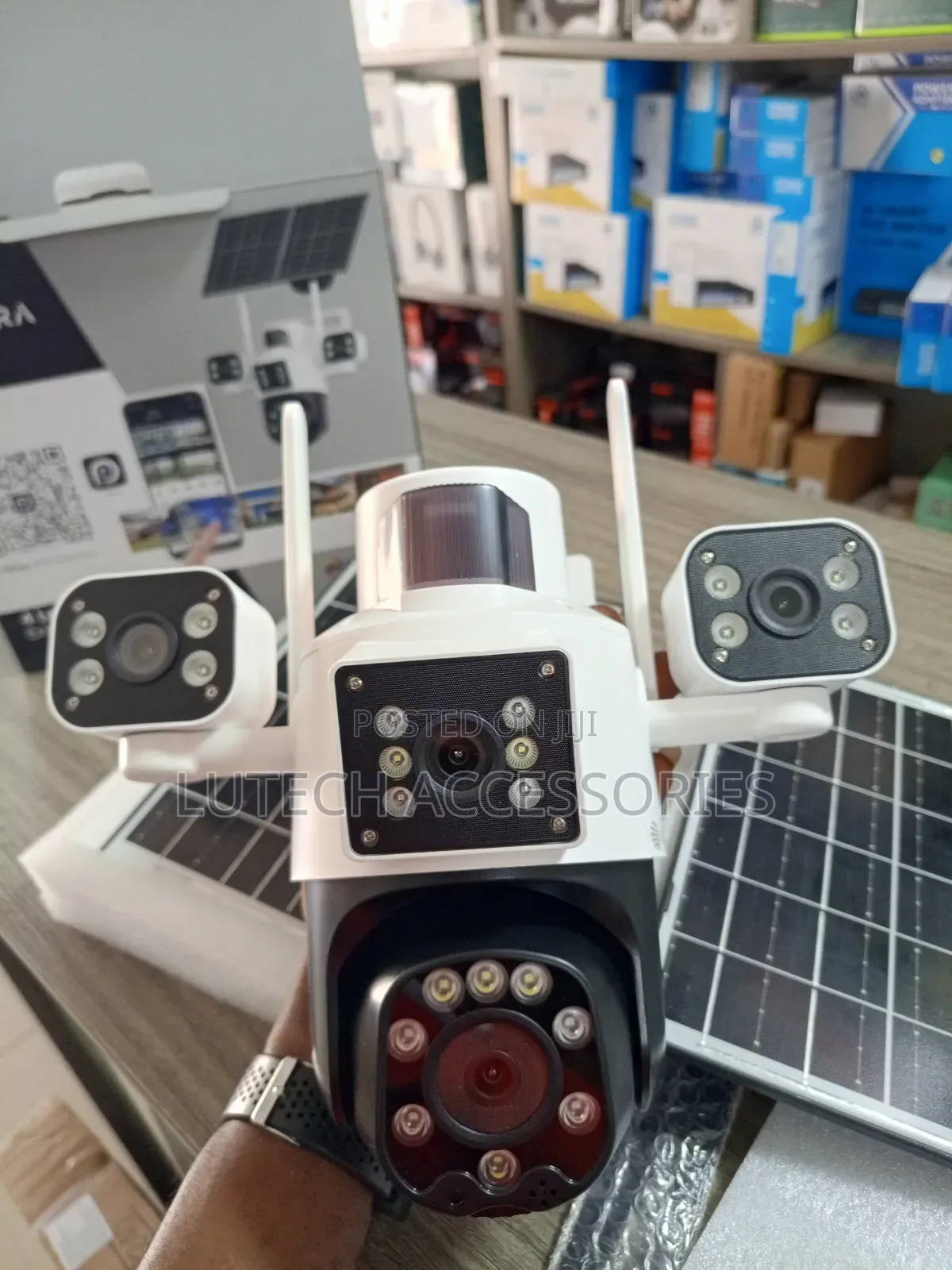 4 Lens Solar Camera