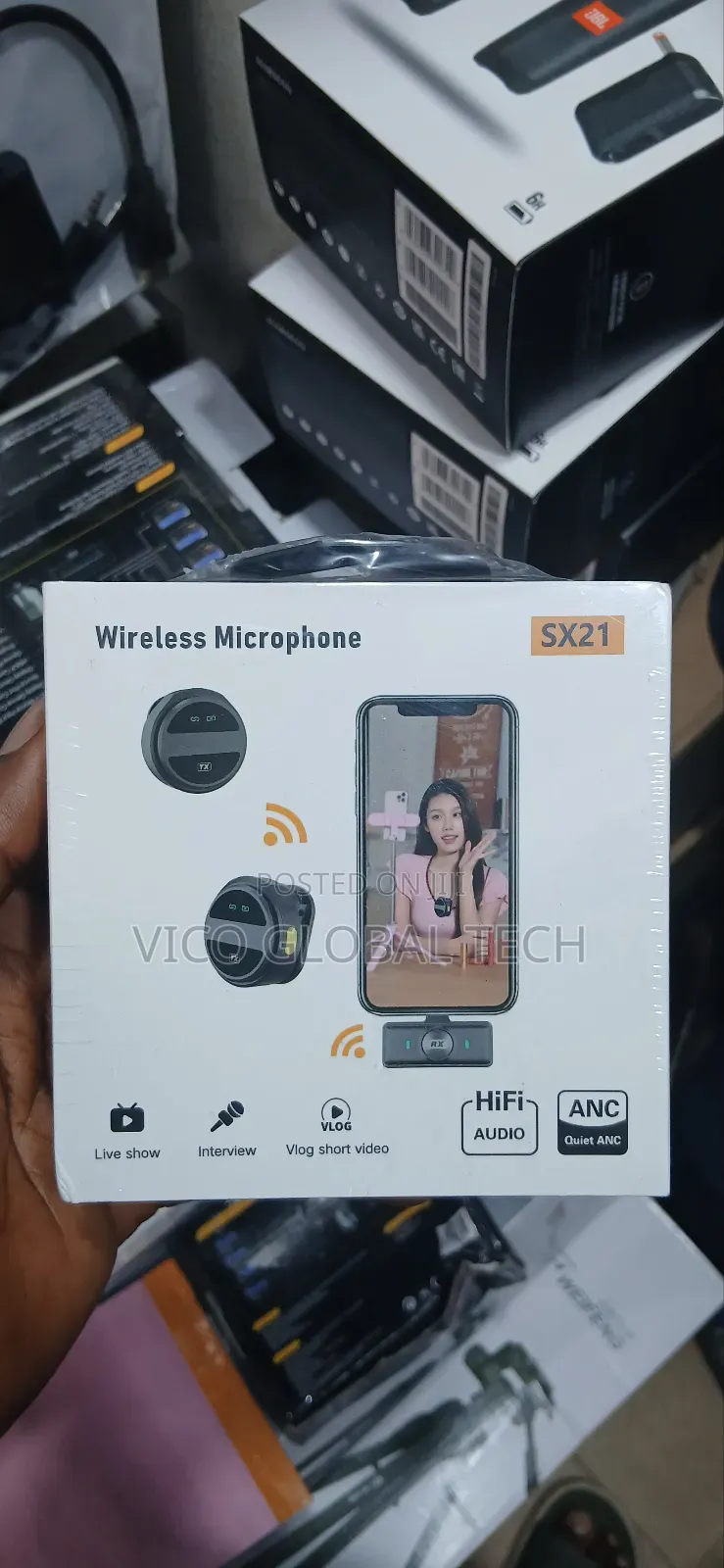 Wireless Microphone Sx21