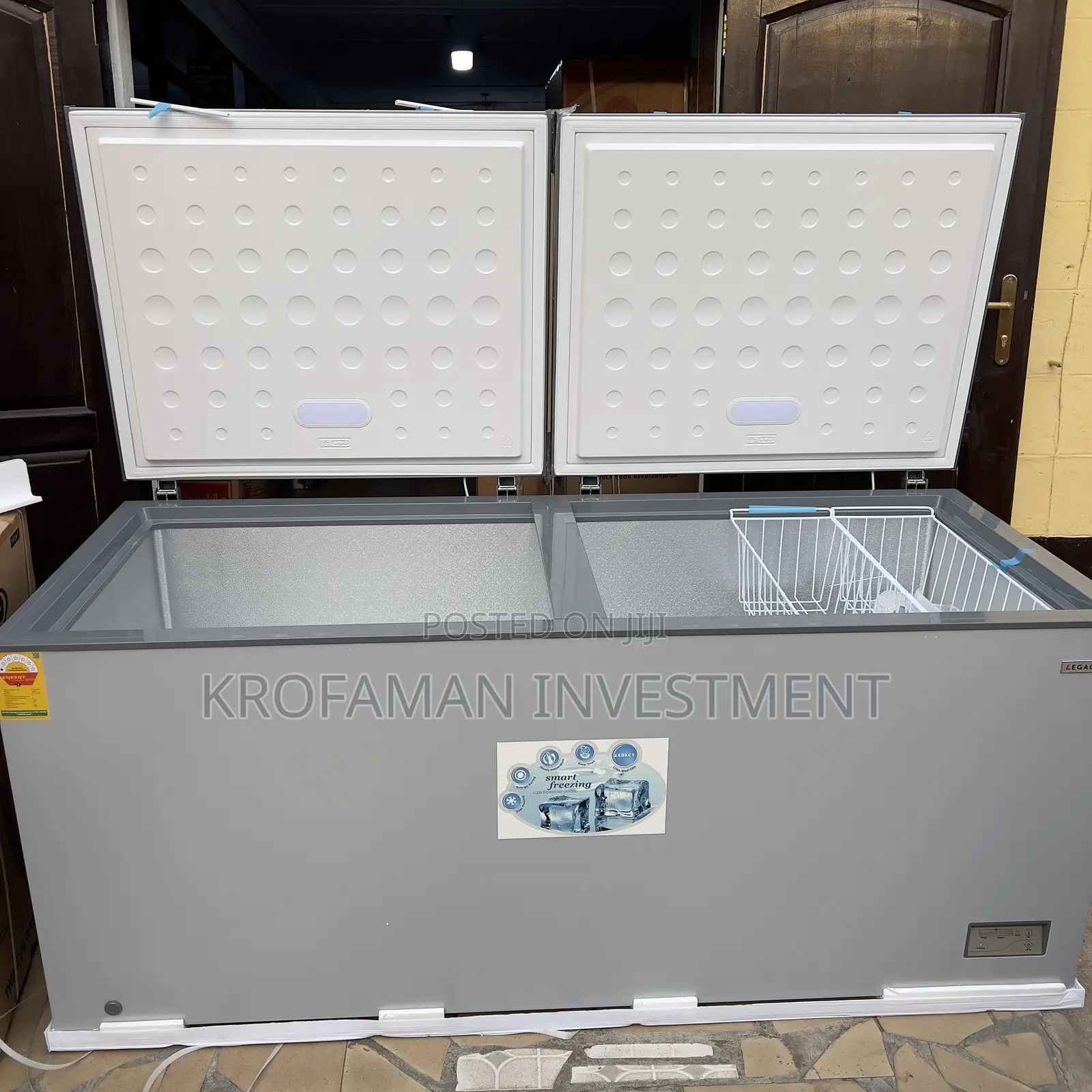 Legacy 710h Double Door Chest Freezer