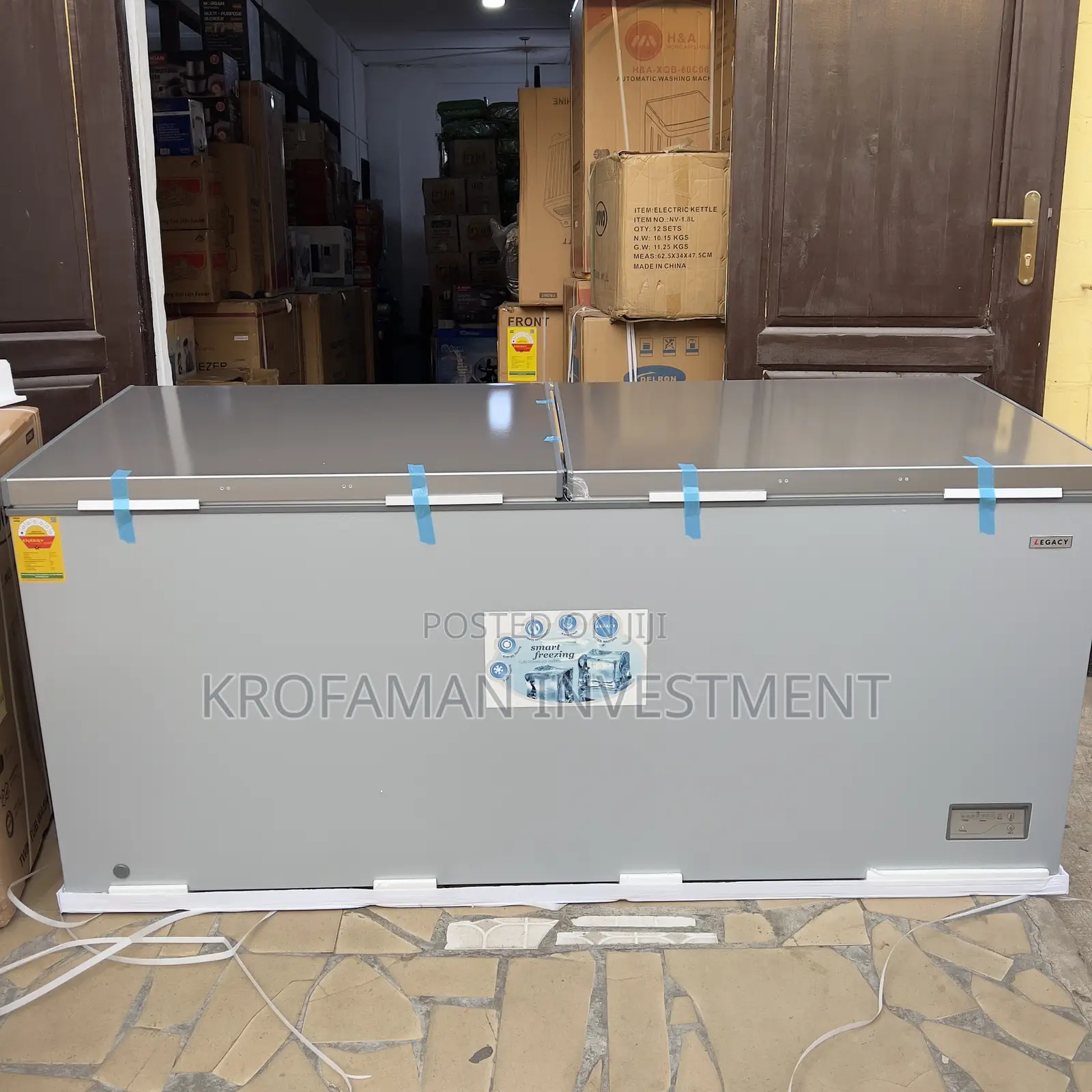 Legacy 710h Double Door Chest Freezer