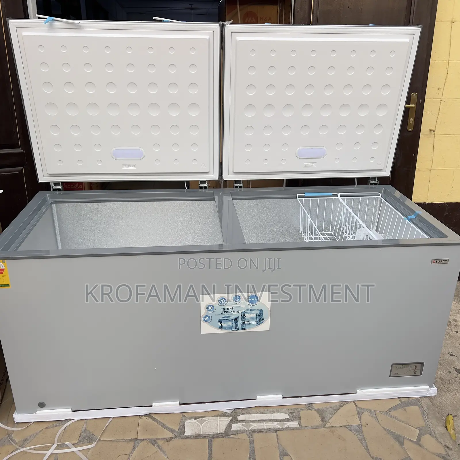 Legacy 710h Double Door Chest Freezer