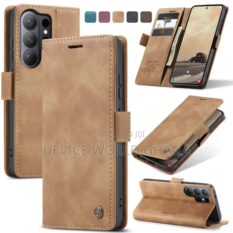 Case Me Retro Leather Flip Case for Samsung S26ultra S26+ S26