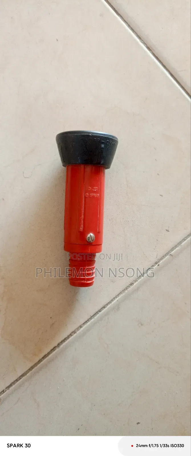 1 Inch Fire Hose Reel Nozzle.