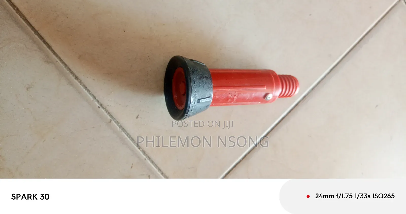 1 Inch Fire Hose Reel Nozzle.