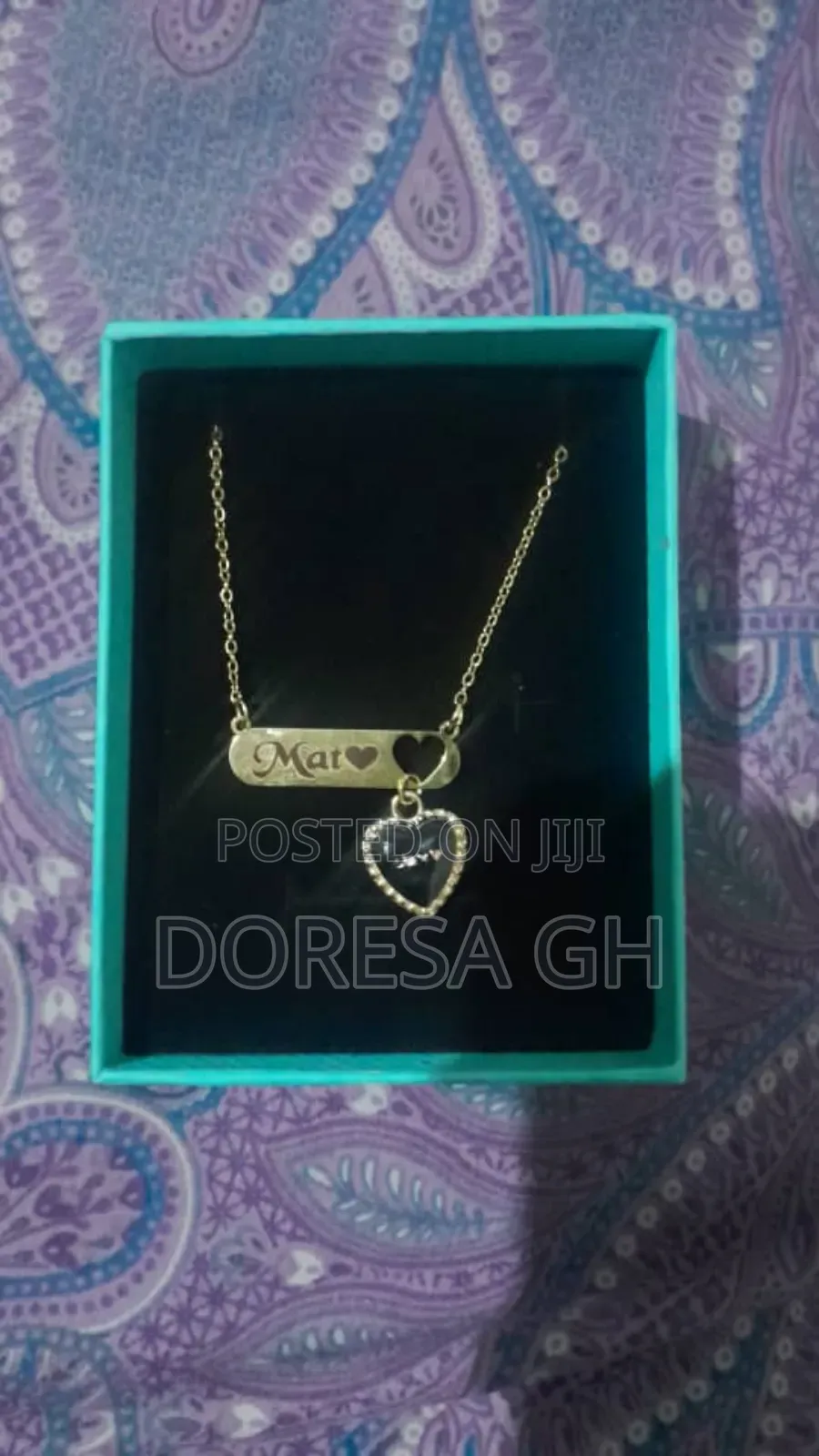 Stainless Steel Ladies Name Bracelet – Personalized Gift in Ghana