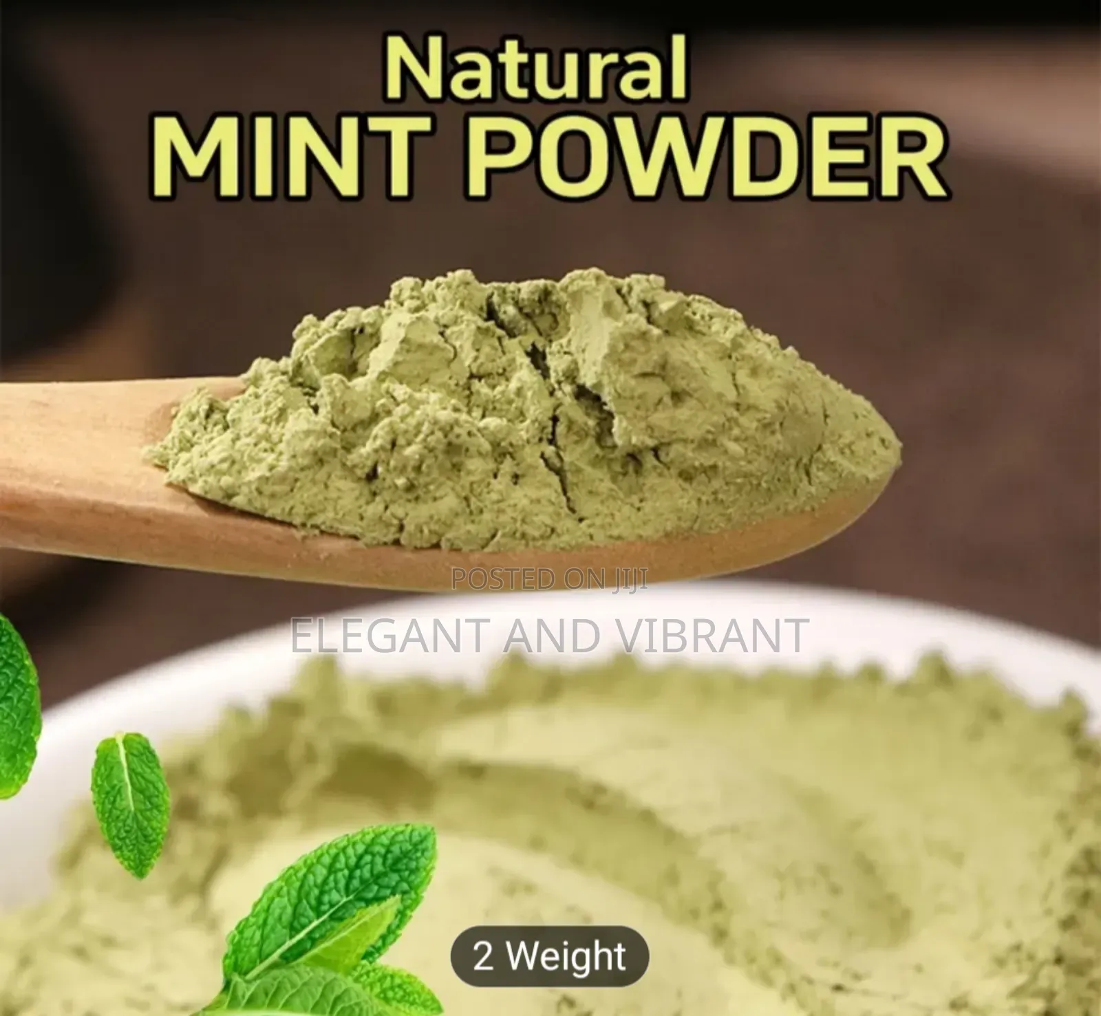 Mint Powder,  Incense Cone Making, Unique  Botanical Herbal Fragrance,