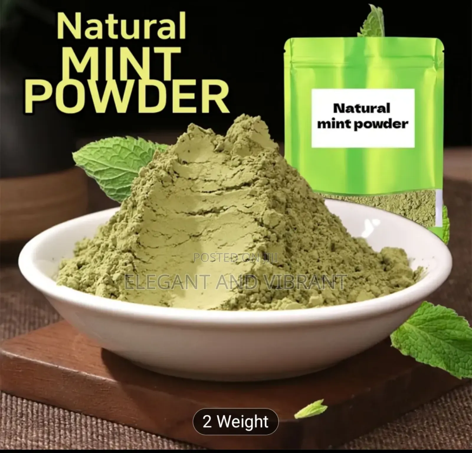 Mint Powder,  Incense Cone Making, Unique  Botanical Herbal Fragrance,