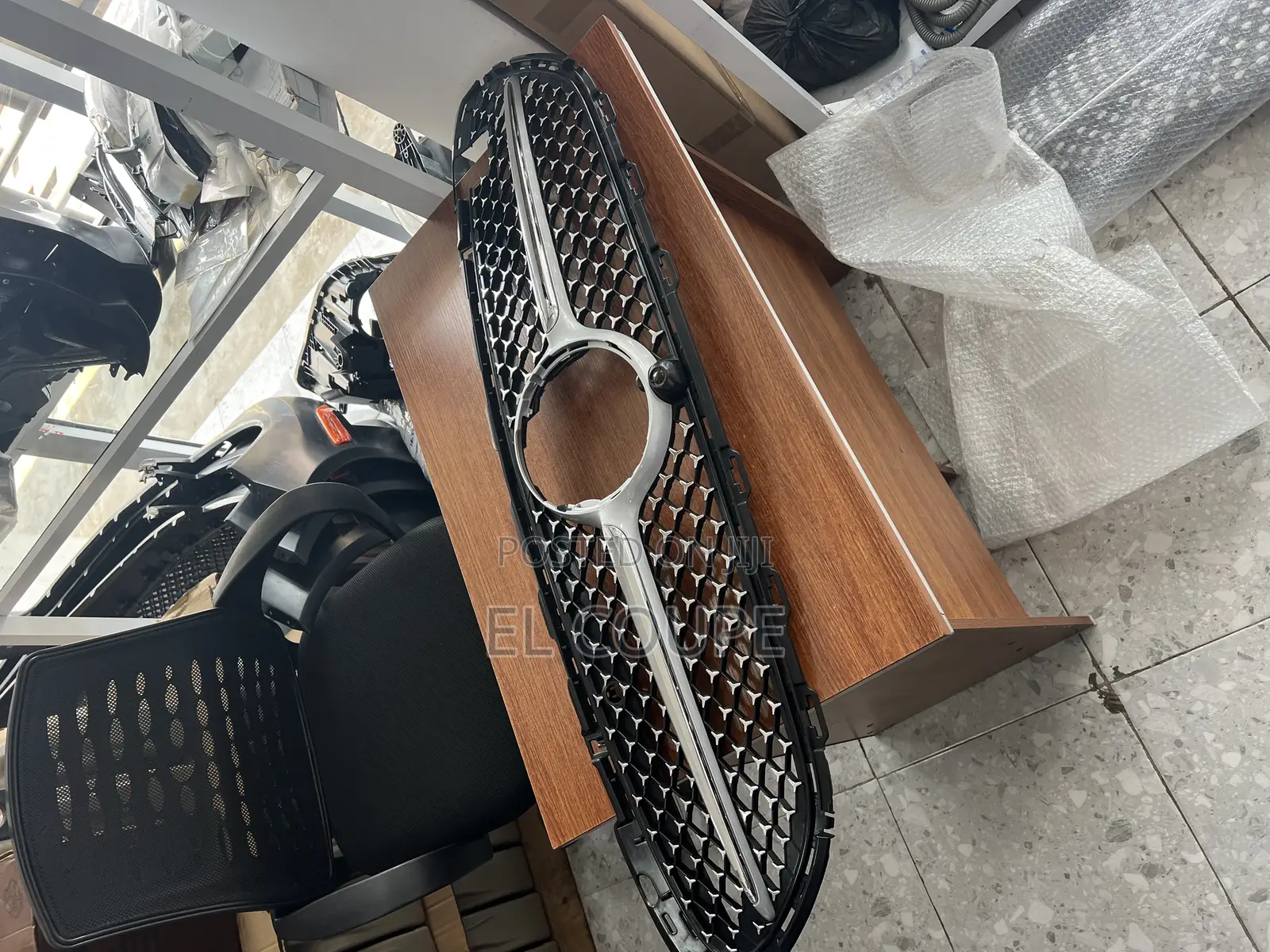 Mercedes Benz GLC Front Bumper Grill Diamond