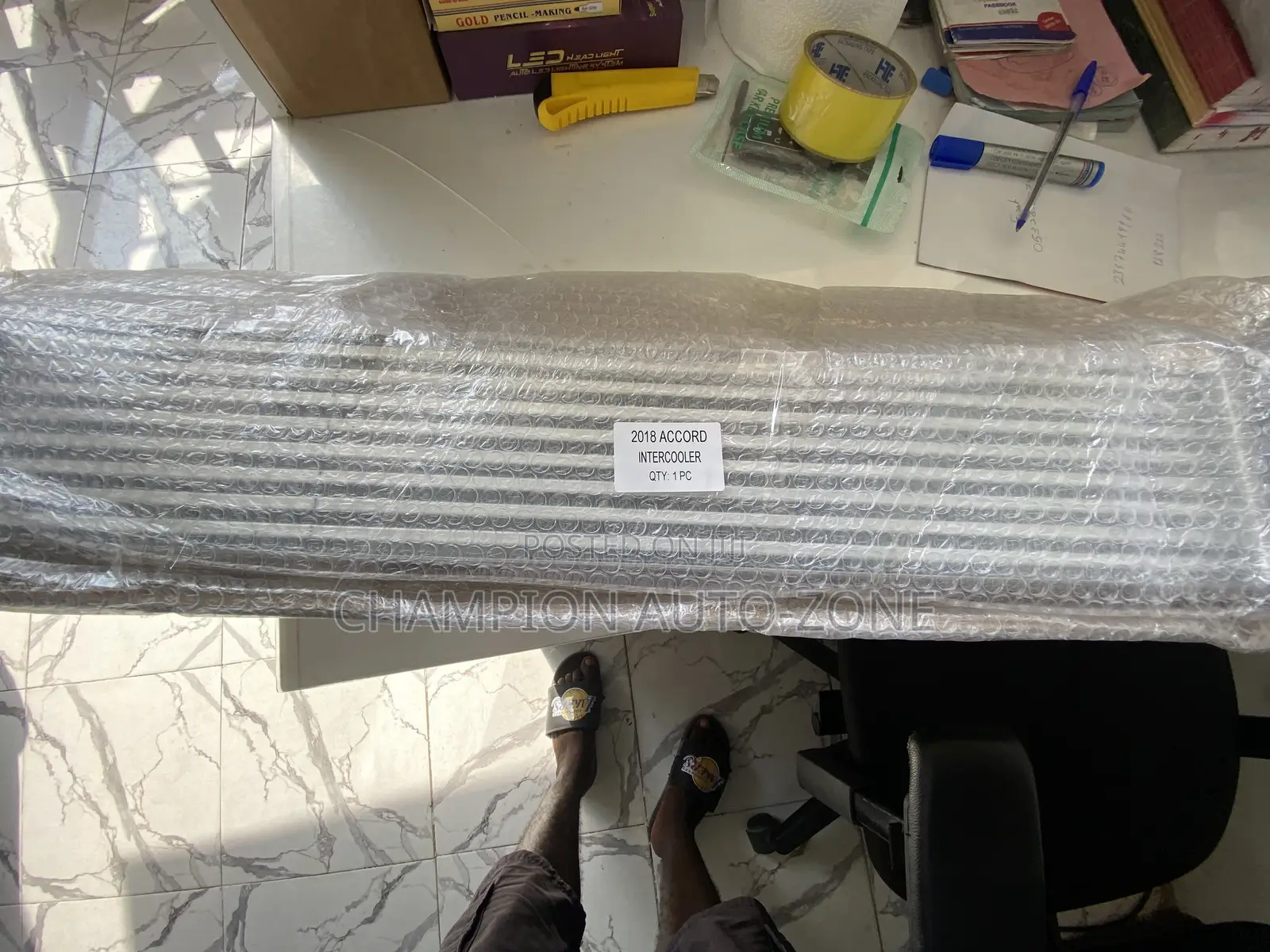 Honda Accord 2018-2019-2020 Turbo Intercooler