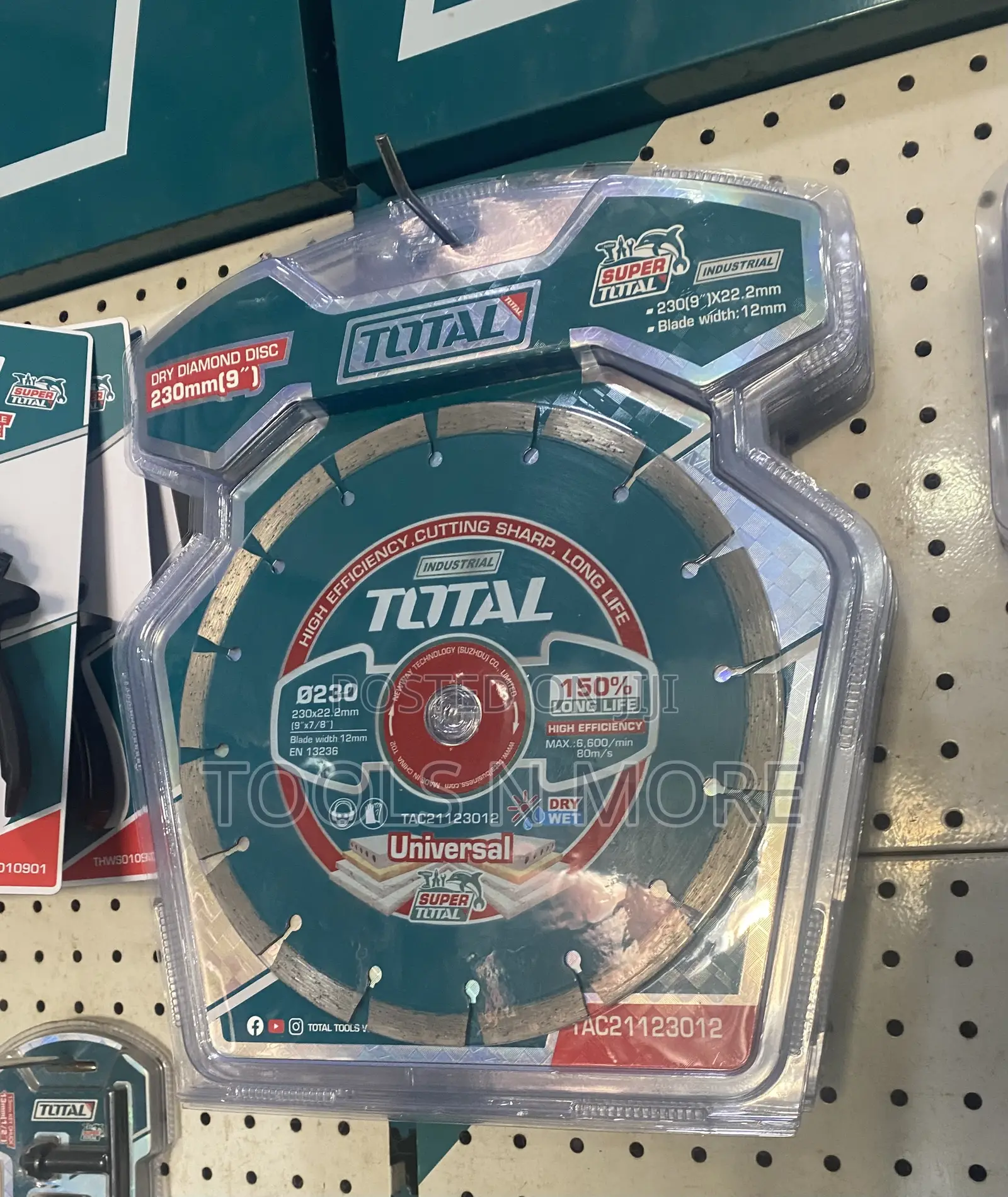 Total Diamond Cutting Disc (Universal) 9”