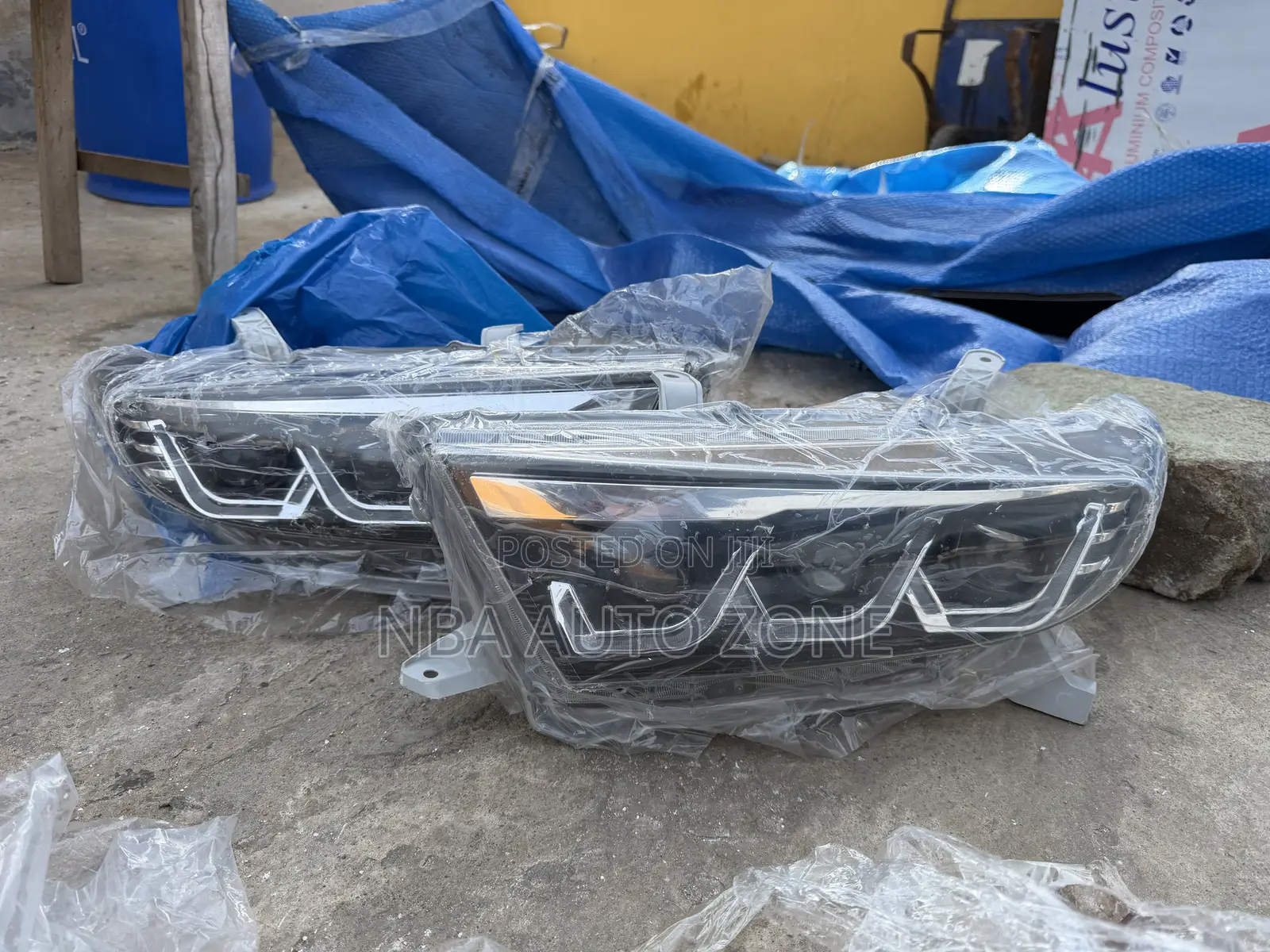 Toyota Highlander 2012-14 Full Led Spec Head Light Pair