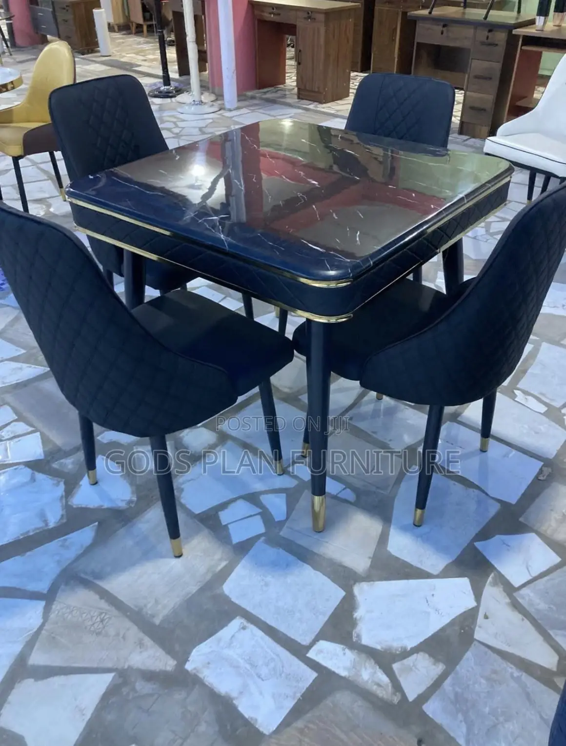 Marble Dining Set +4