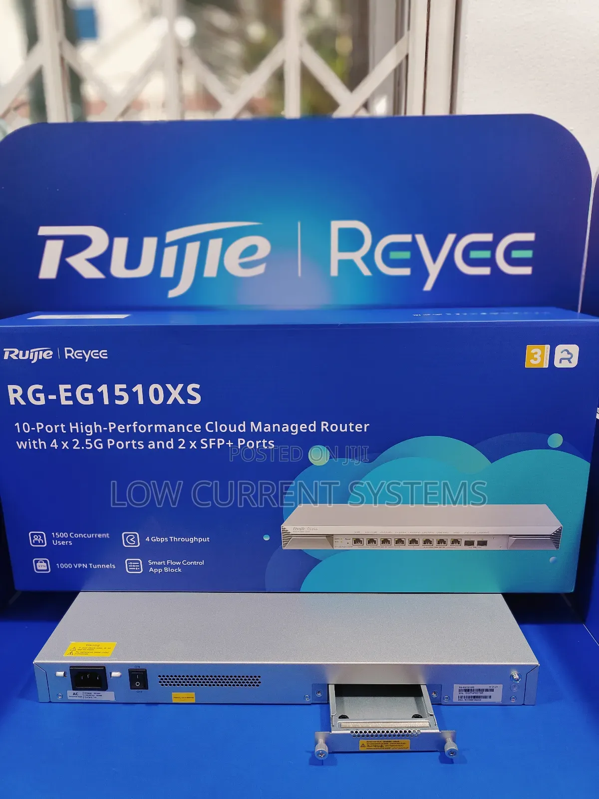 Ruijie Cloud Core Router Managed Business Router 1500 Users 4gb Ram