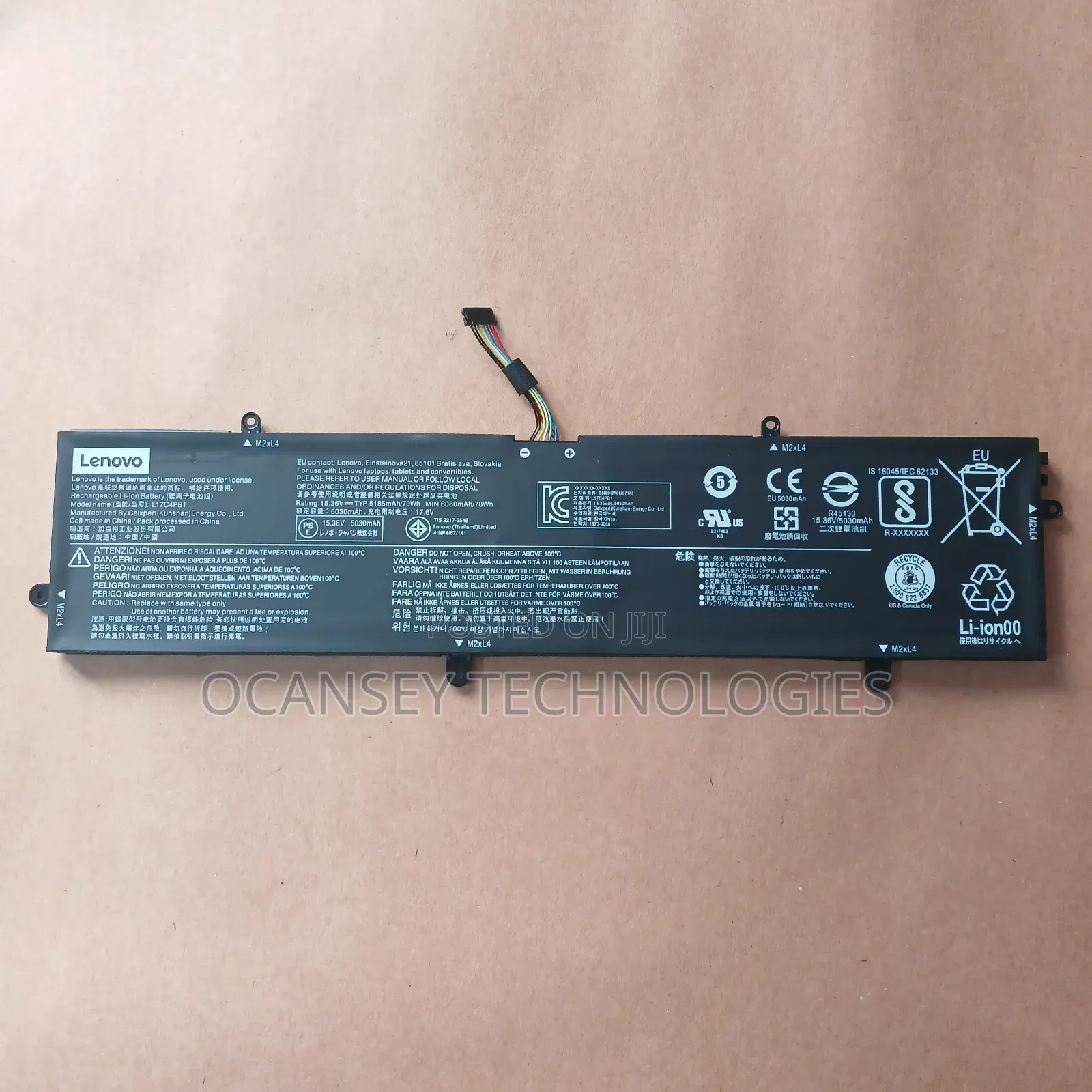 Original Lenovo L17m4pb1 Battery for Ideapad 720s-15 720s-15ikb