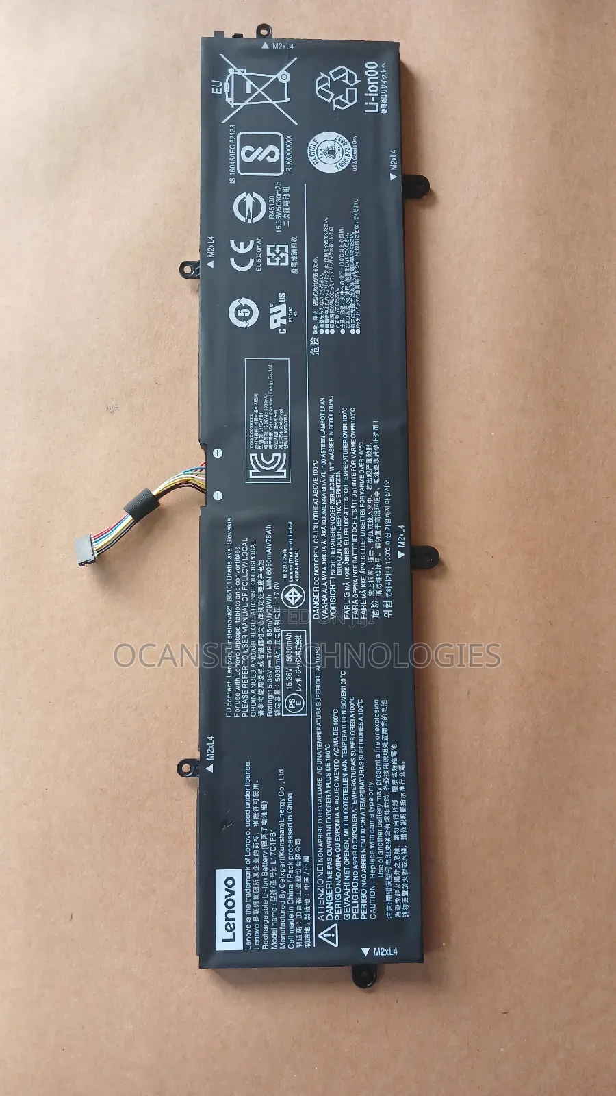Original Lenovo L17m4pb1 Battery for Ideapad 720s-15 720s-15ikb