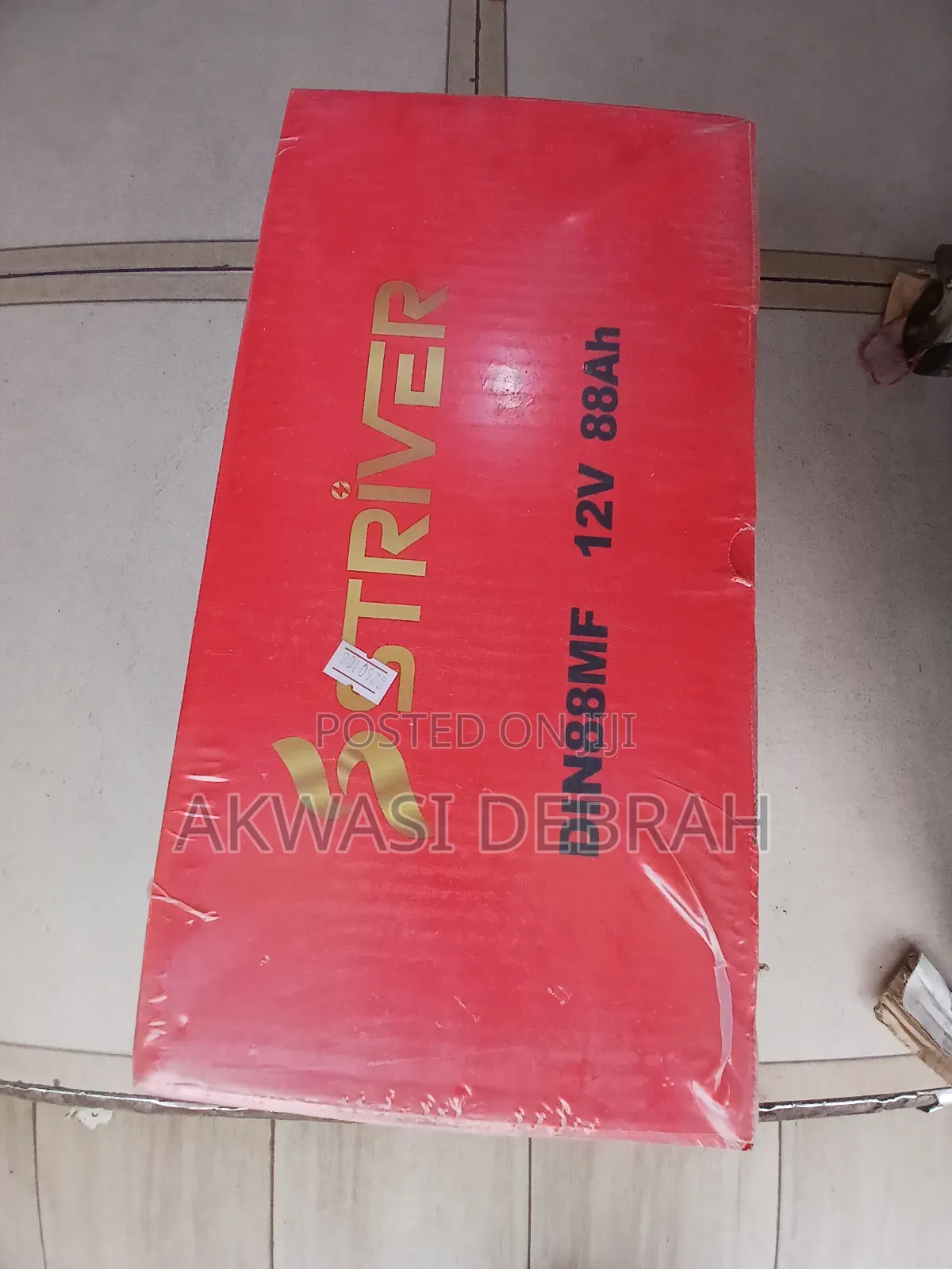 Original Striver Batteries for All Cars 17 Plate 88ah and 90ah