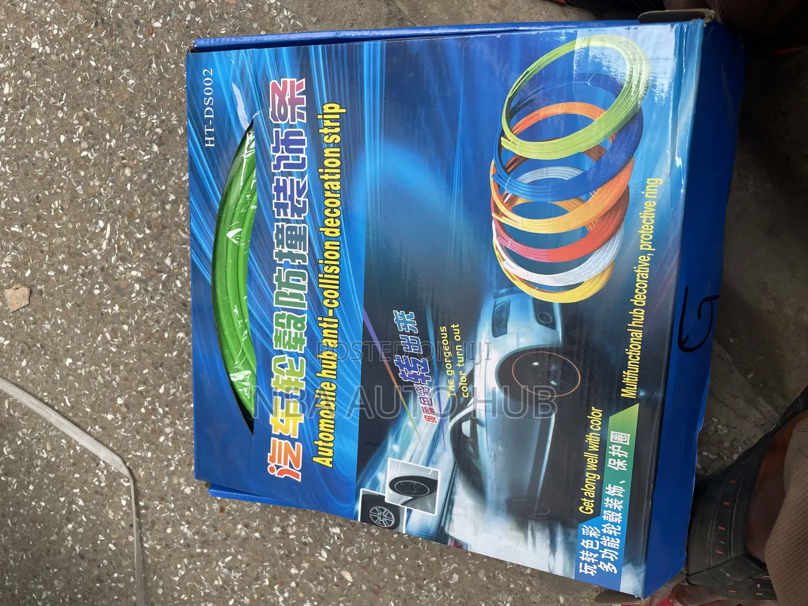 Car Wheel Hub Decoration Strip Tyre Protection Ring