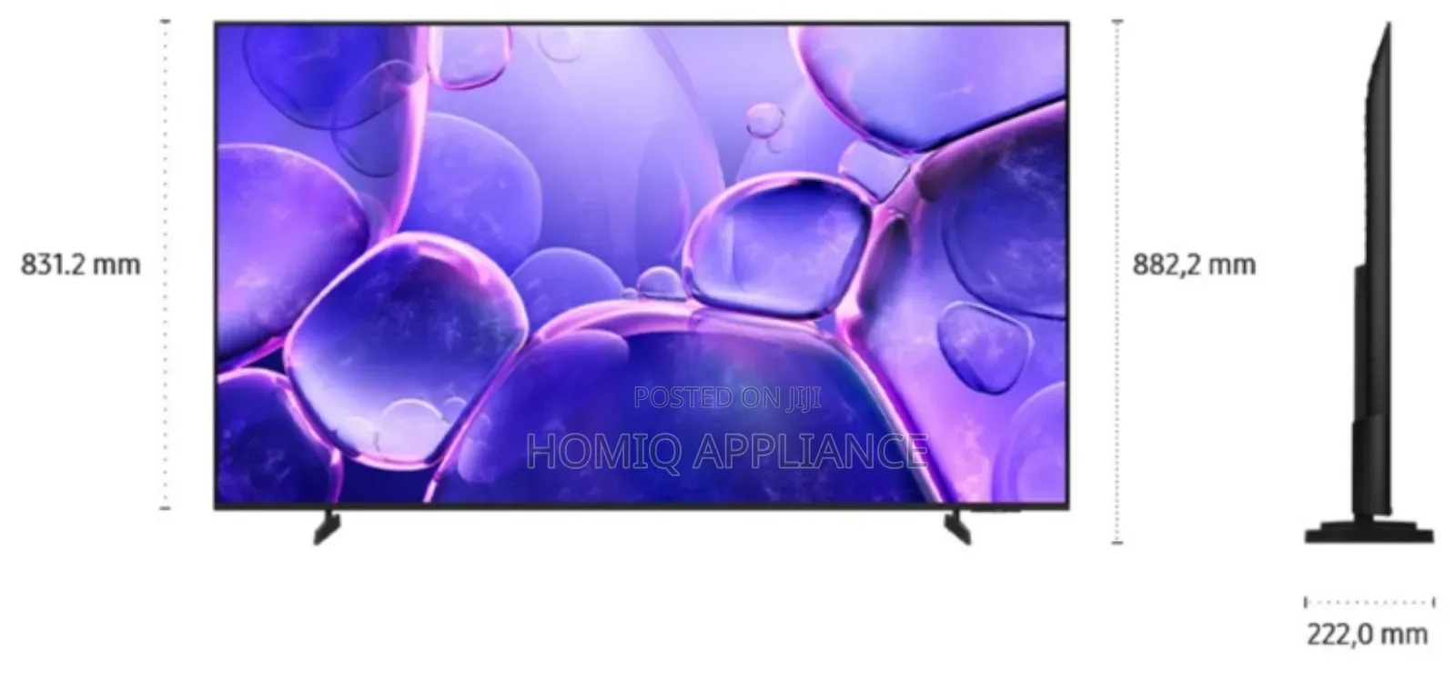 Samsung 65-Inch Crystal Uhd Smart Tv – 65u8072f (2025 Model)