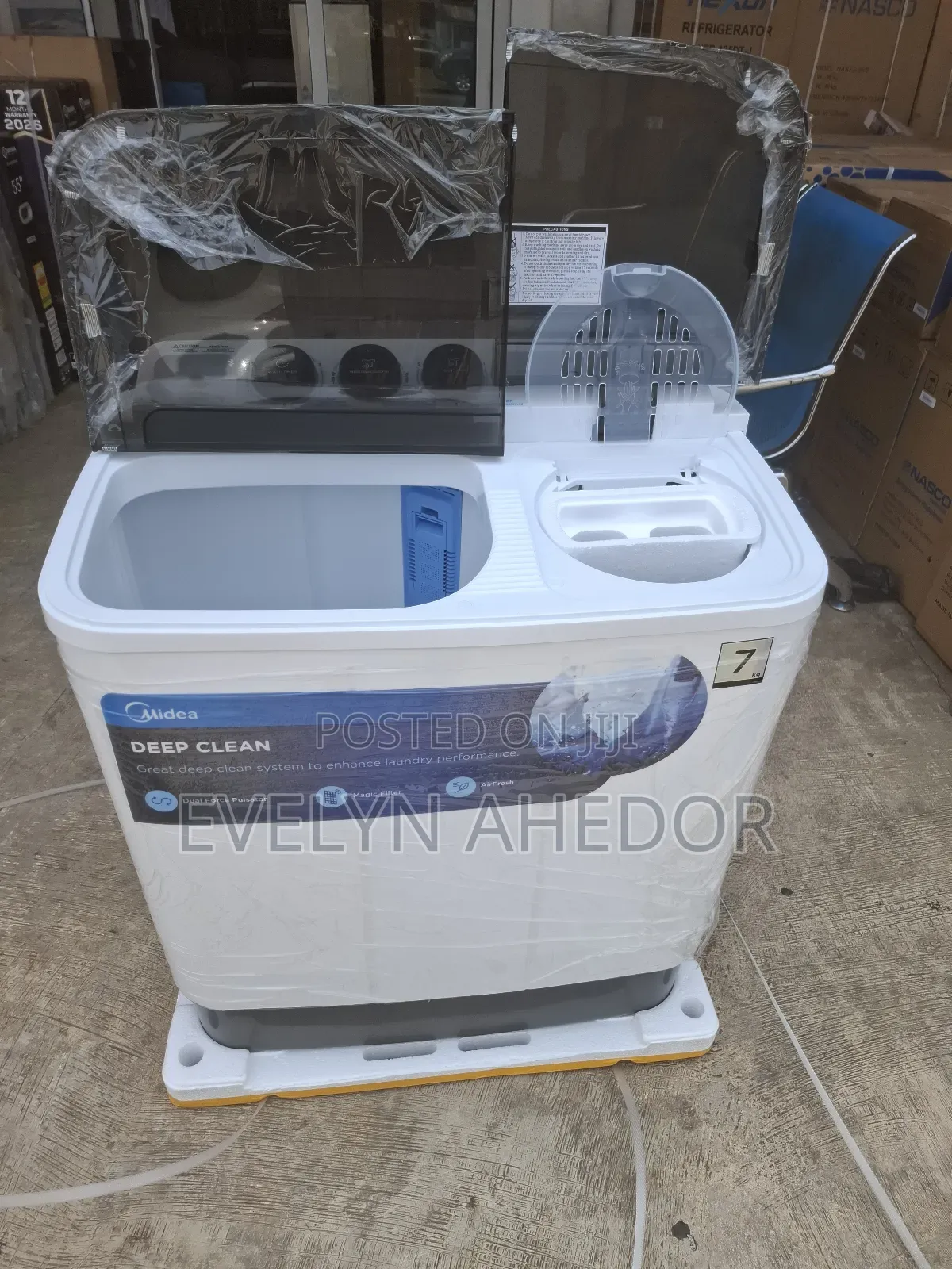 Midea Twin Tube Semi Automatic Washing Machine for Sale