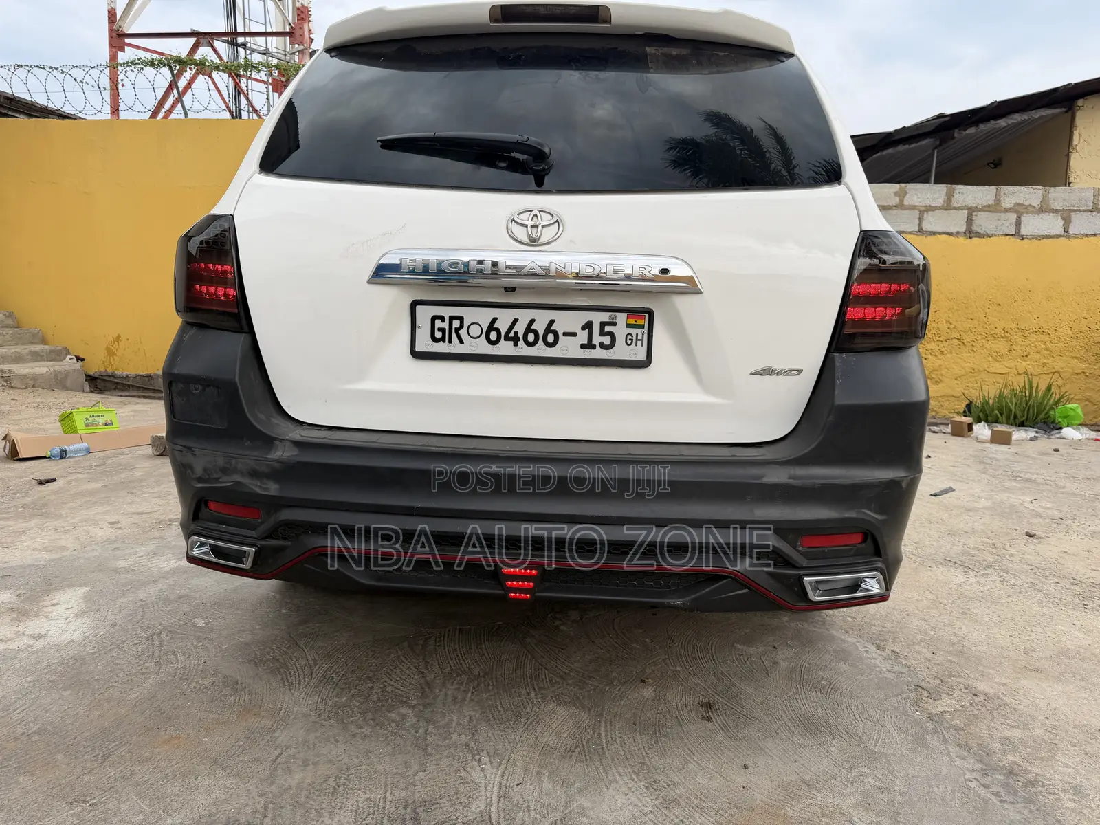 Toyota Highlander 2012-14 Lexus Spec Body Kits Upgrade Complete