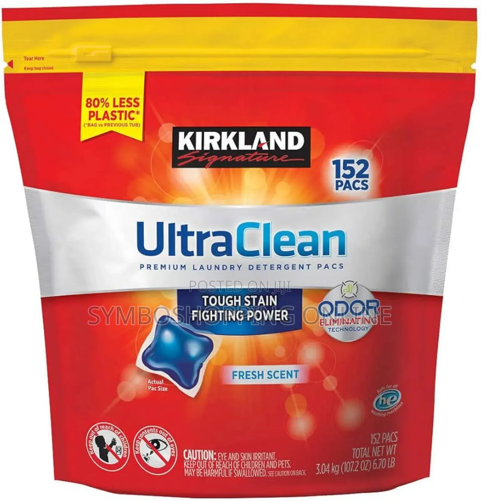 Kirkland Signature Laundry Detergent Pods 152