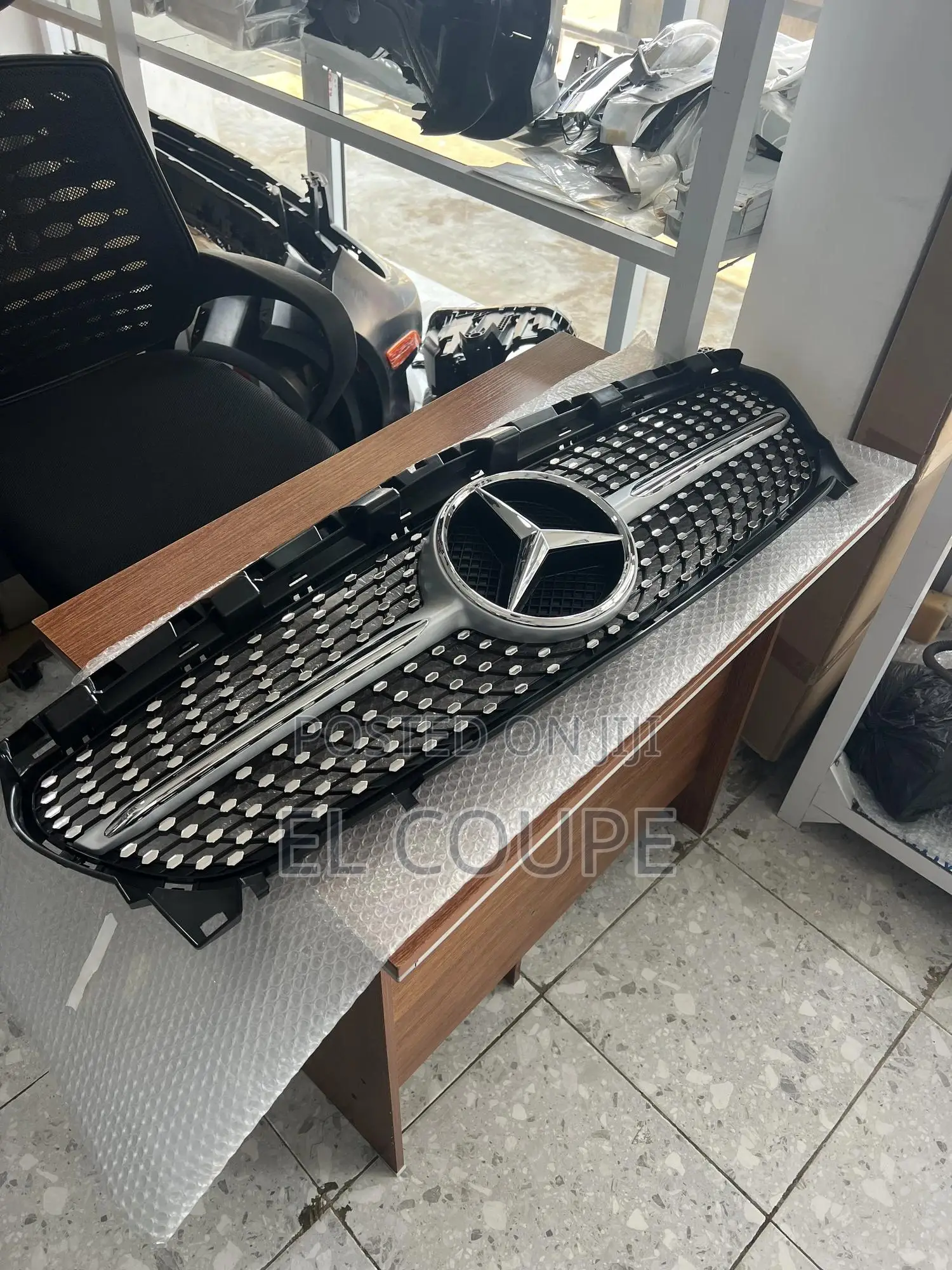 Mercedes Benz C300/W205 Diamond Grill 2015,2016,2017,2018