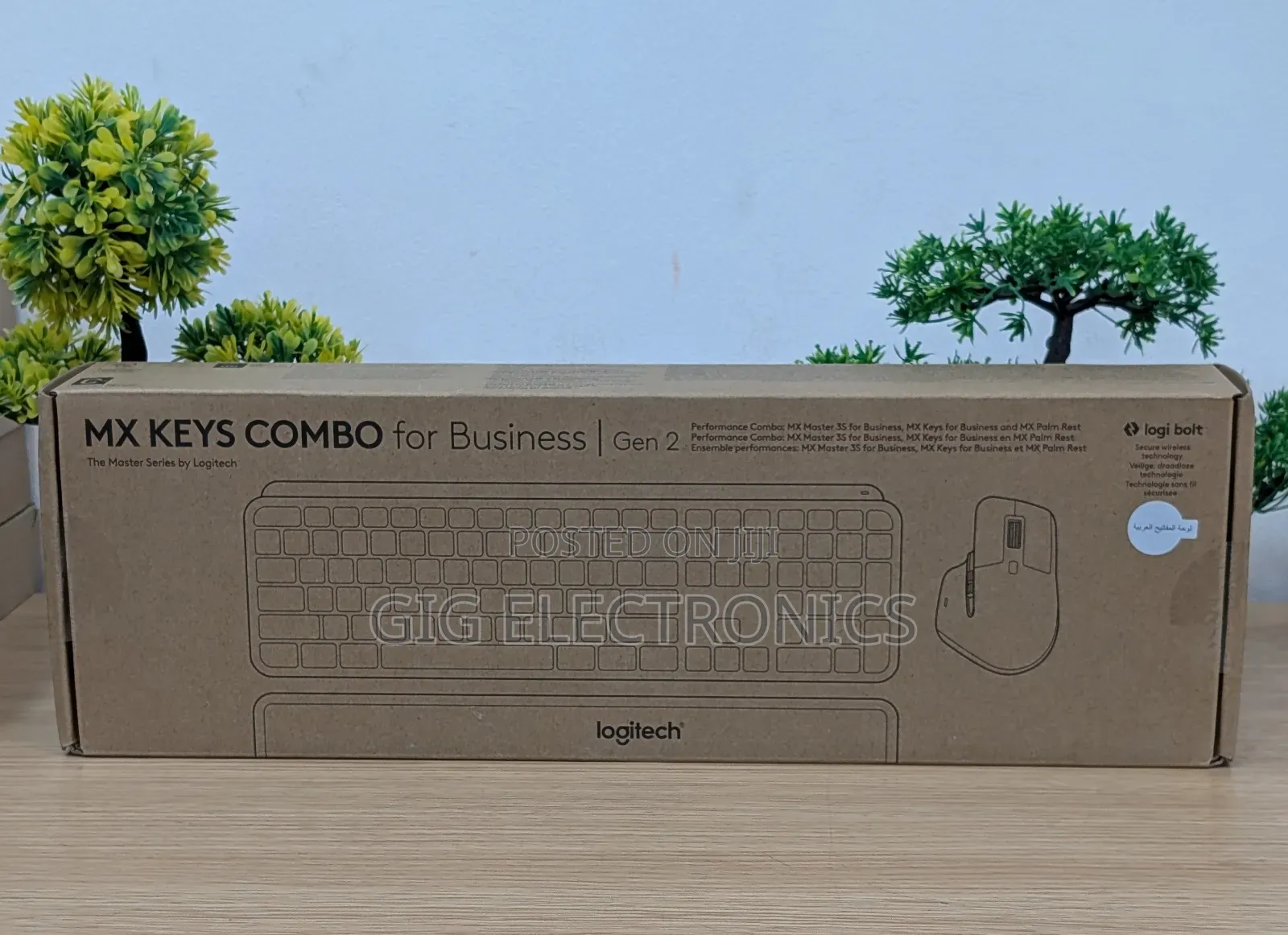 Logitech Mx Keys Combo for Business | Gen 2 Wireless Keyboard