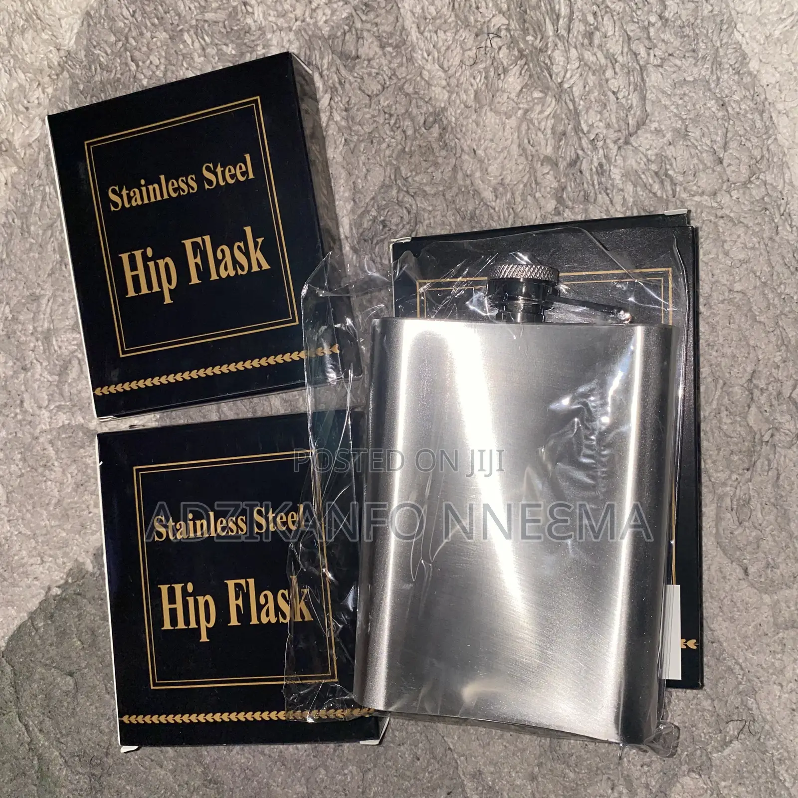 Stainless Steel Hip Flask (6 Oz 8 Oz)