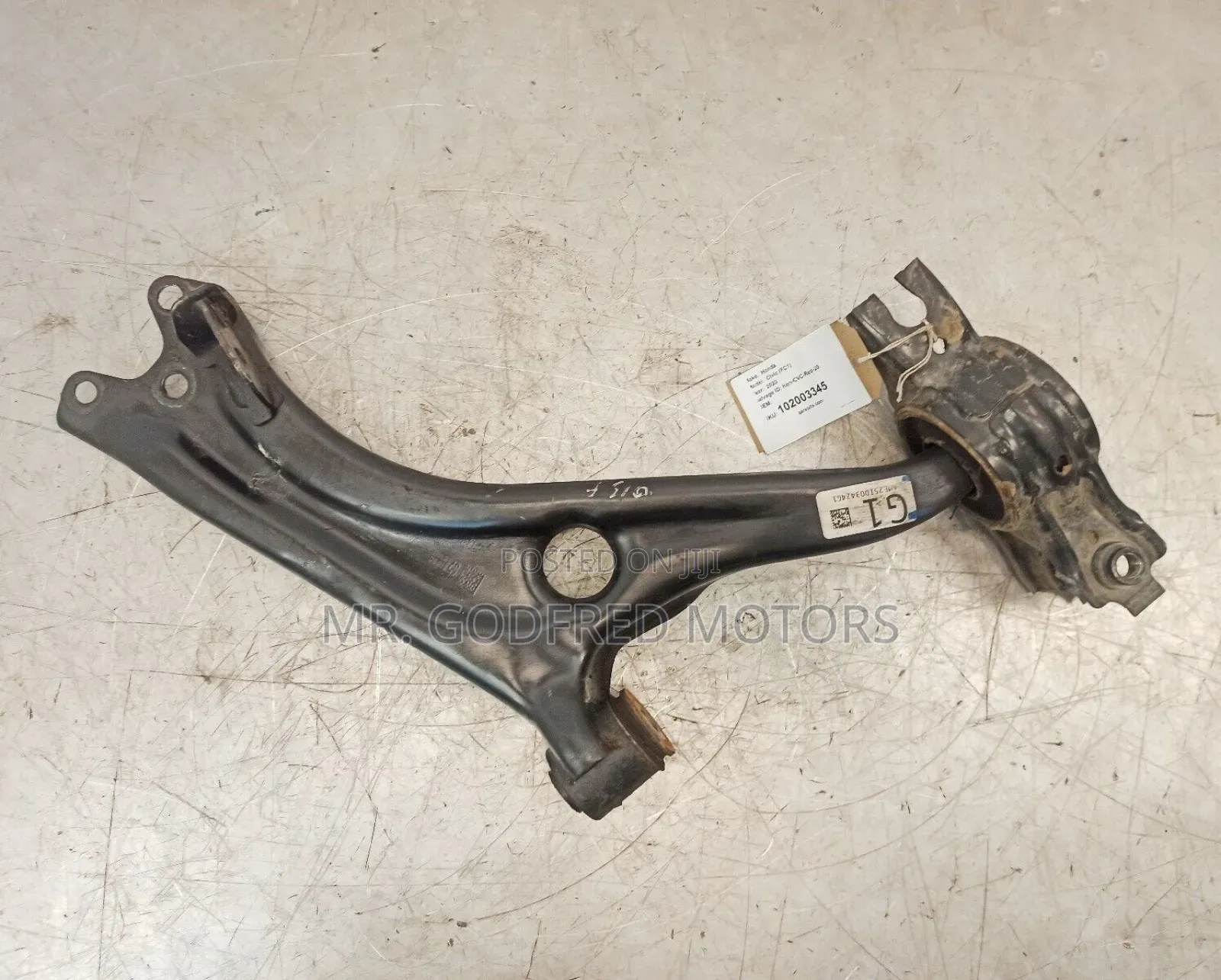 Honda Civic 2020-21 Lower Control Arms Pair. Original