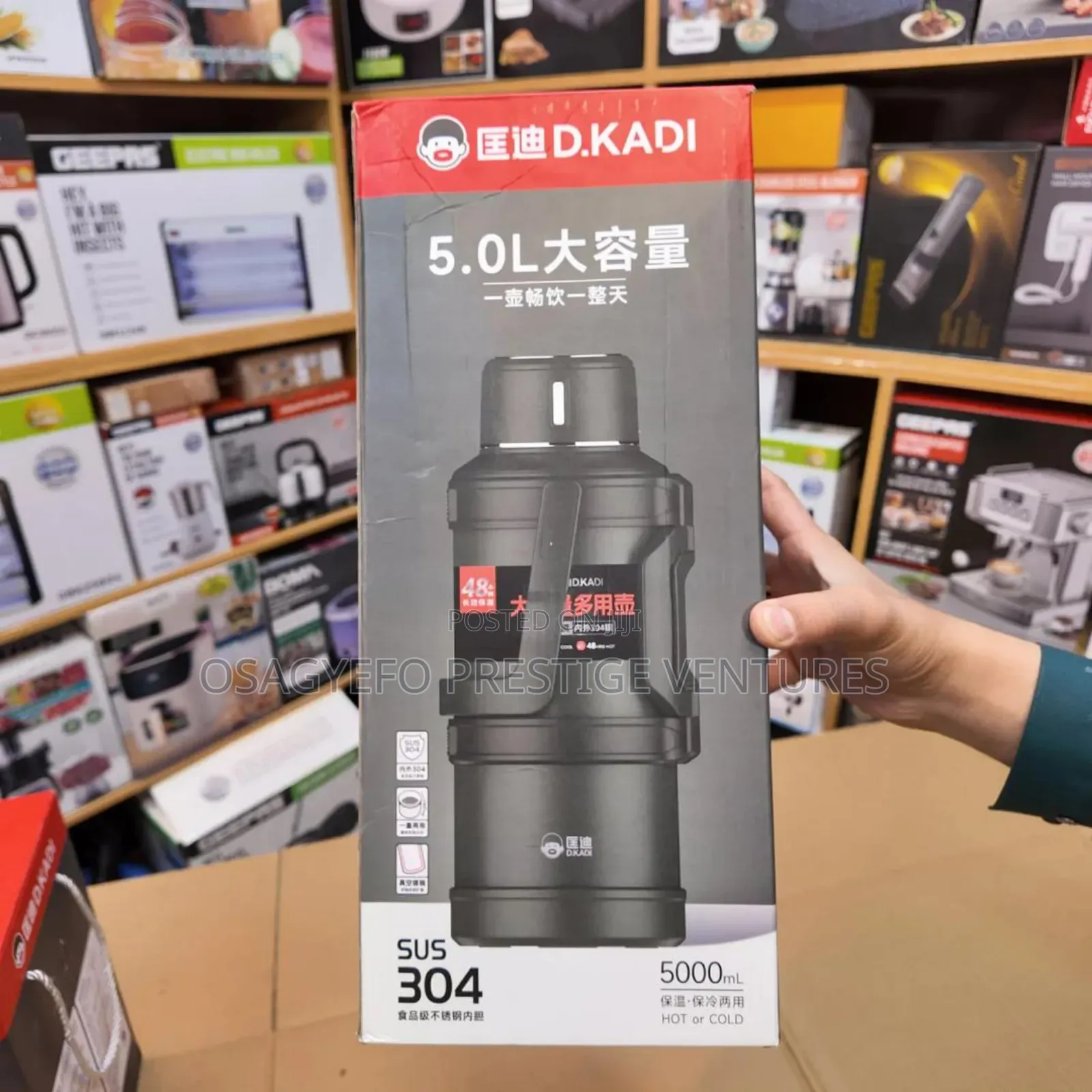 D.Kadi 5l Vacuum Pot