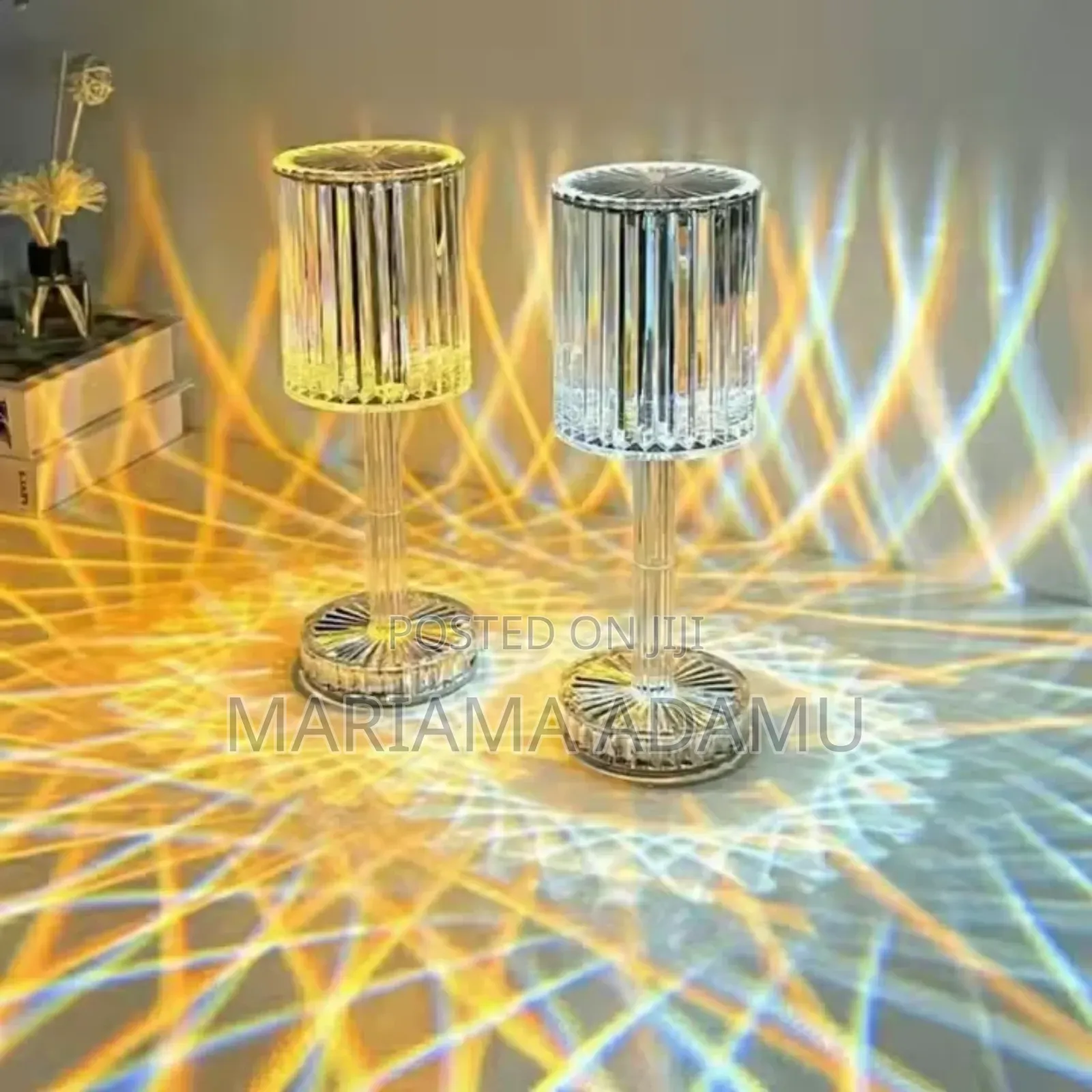 Rechargeable Crystal Lamp