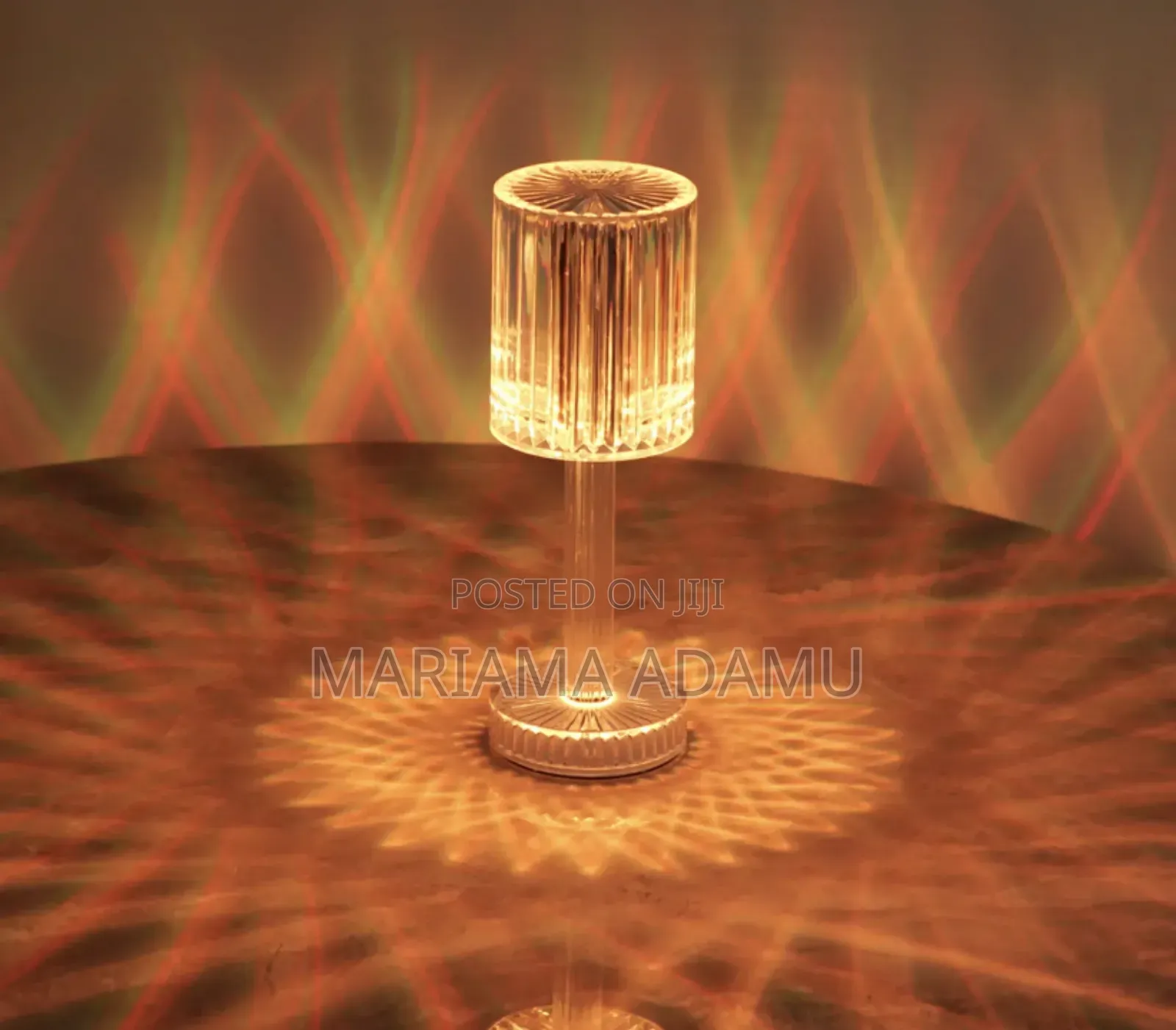 Rechargeable Crystal Lamp