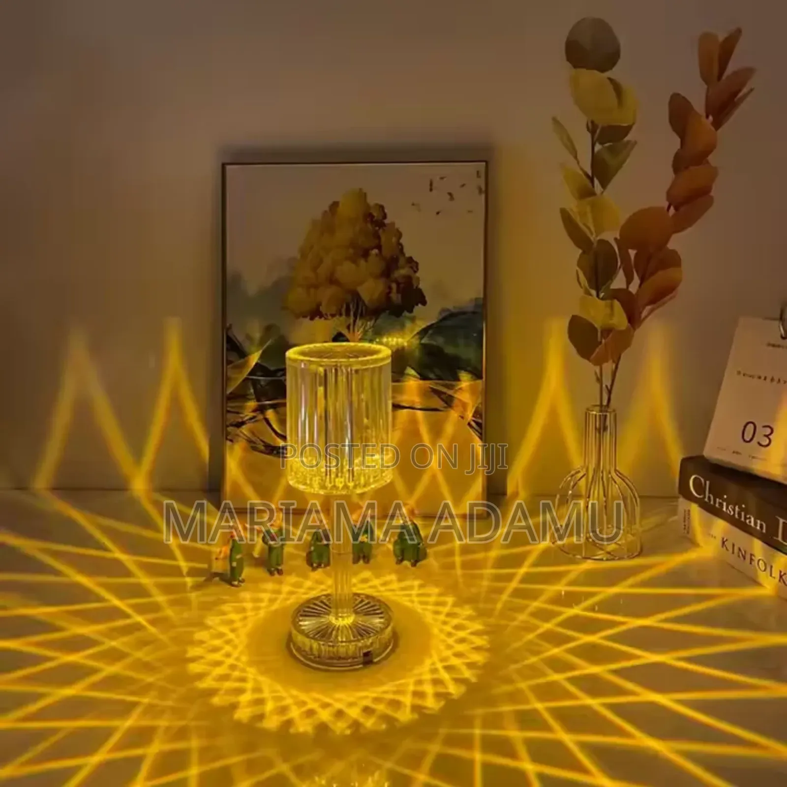 Rechargeable Crystal Lamp