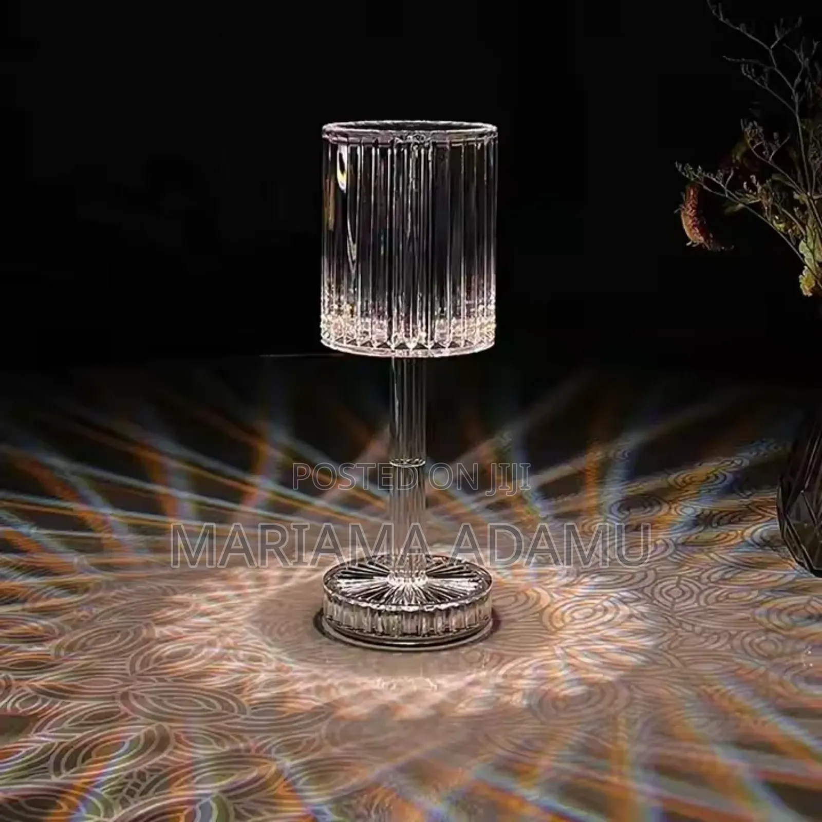 Rechargeable Crystal Lamp