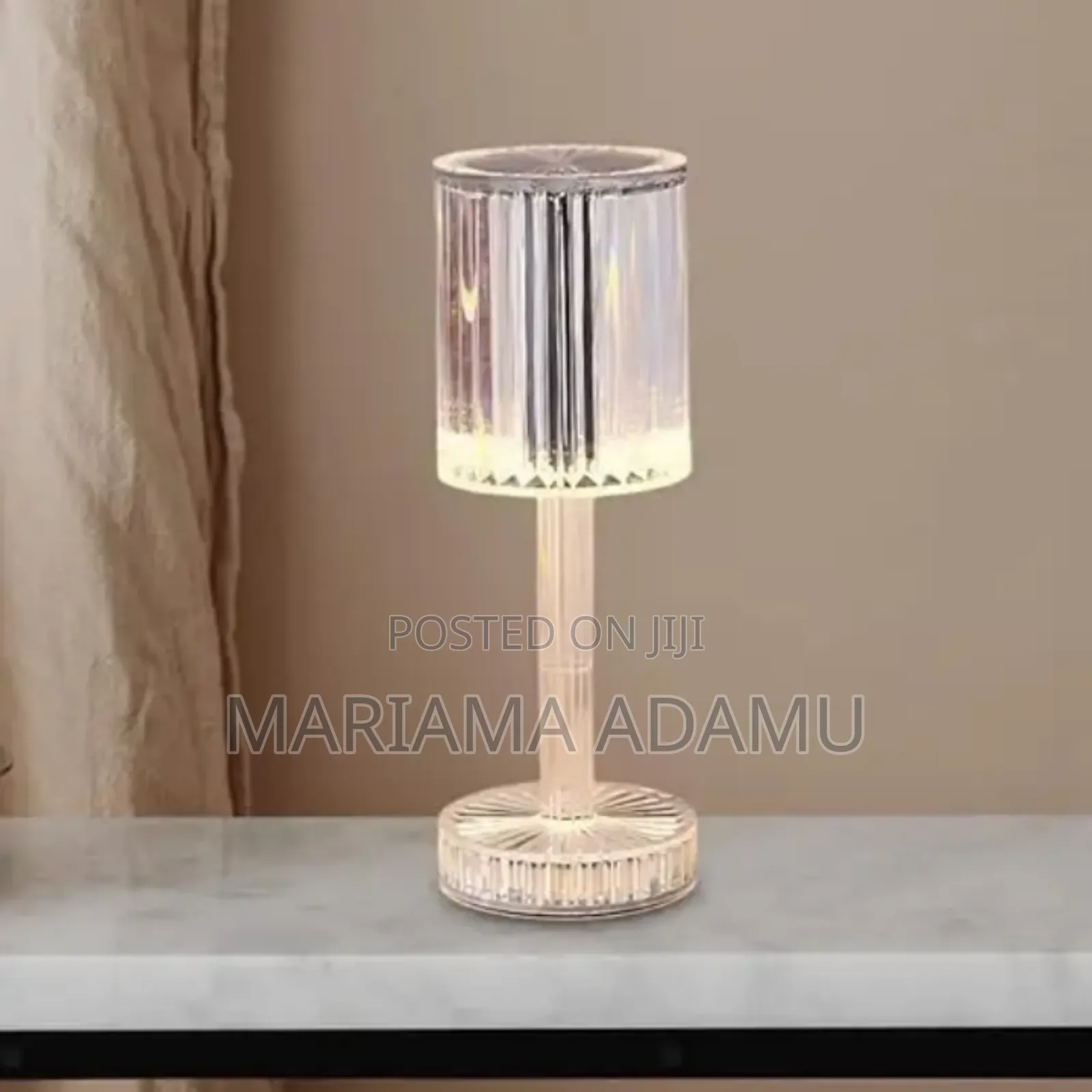 Rechargeable Crystal Lamp