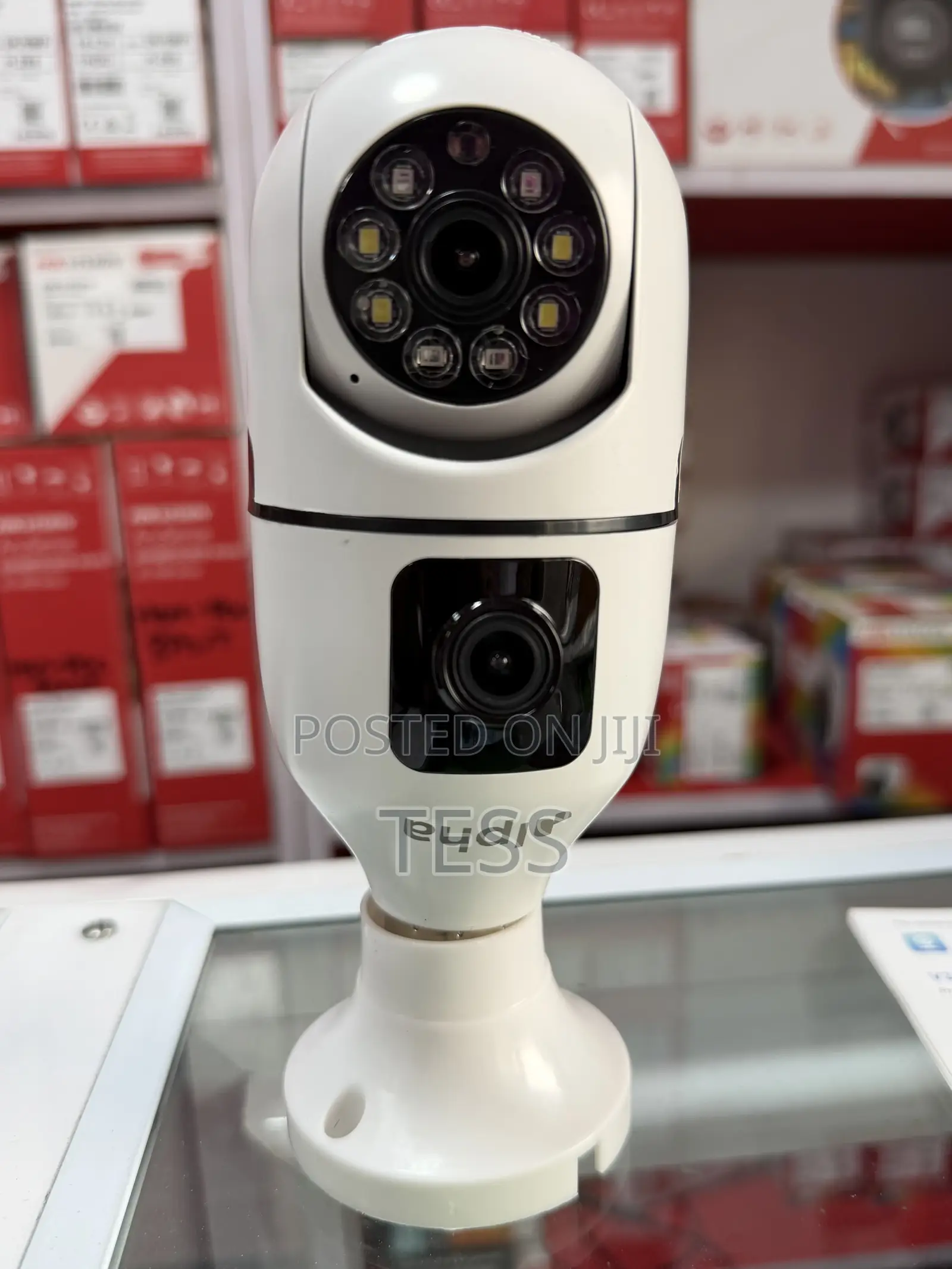Wifi Bulb Camera Dual Lens 4mp Al Motion Detection Auto Tracking