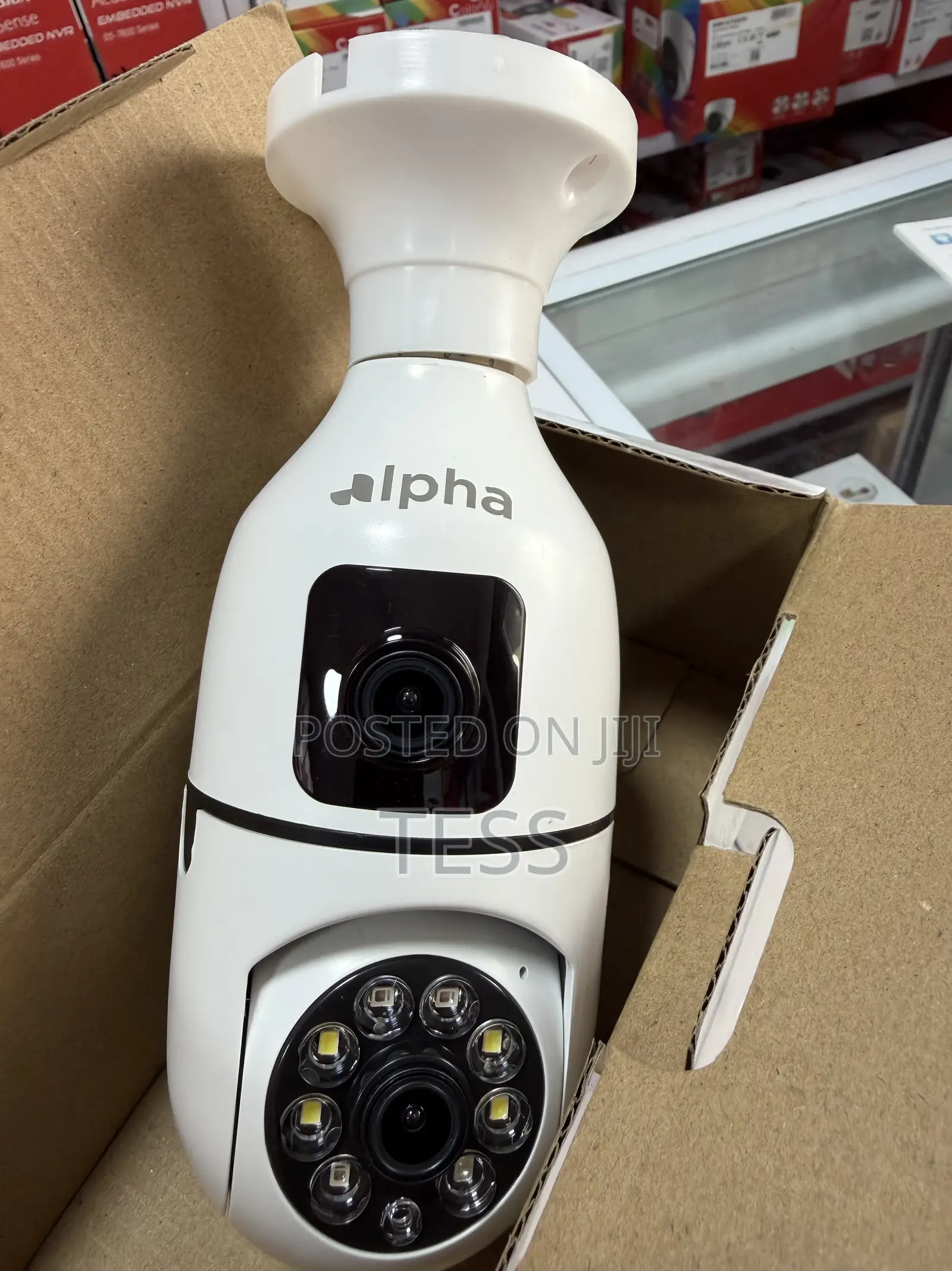 Wifi Bulb Camera Dual Lens 4mp Al Motion Detection Auto Tracking