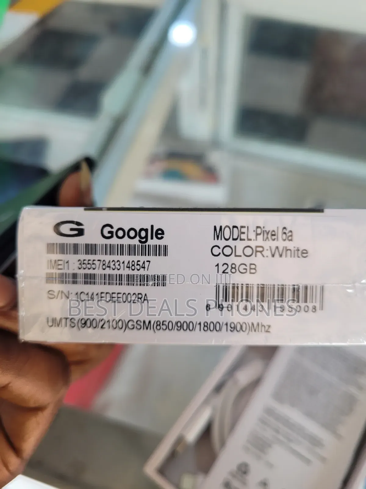 New Google Pixel 6a 128 GB White