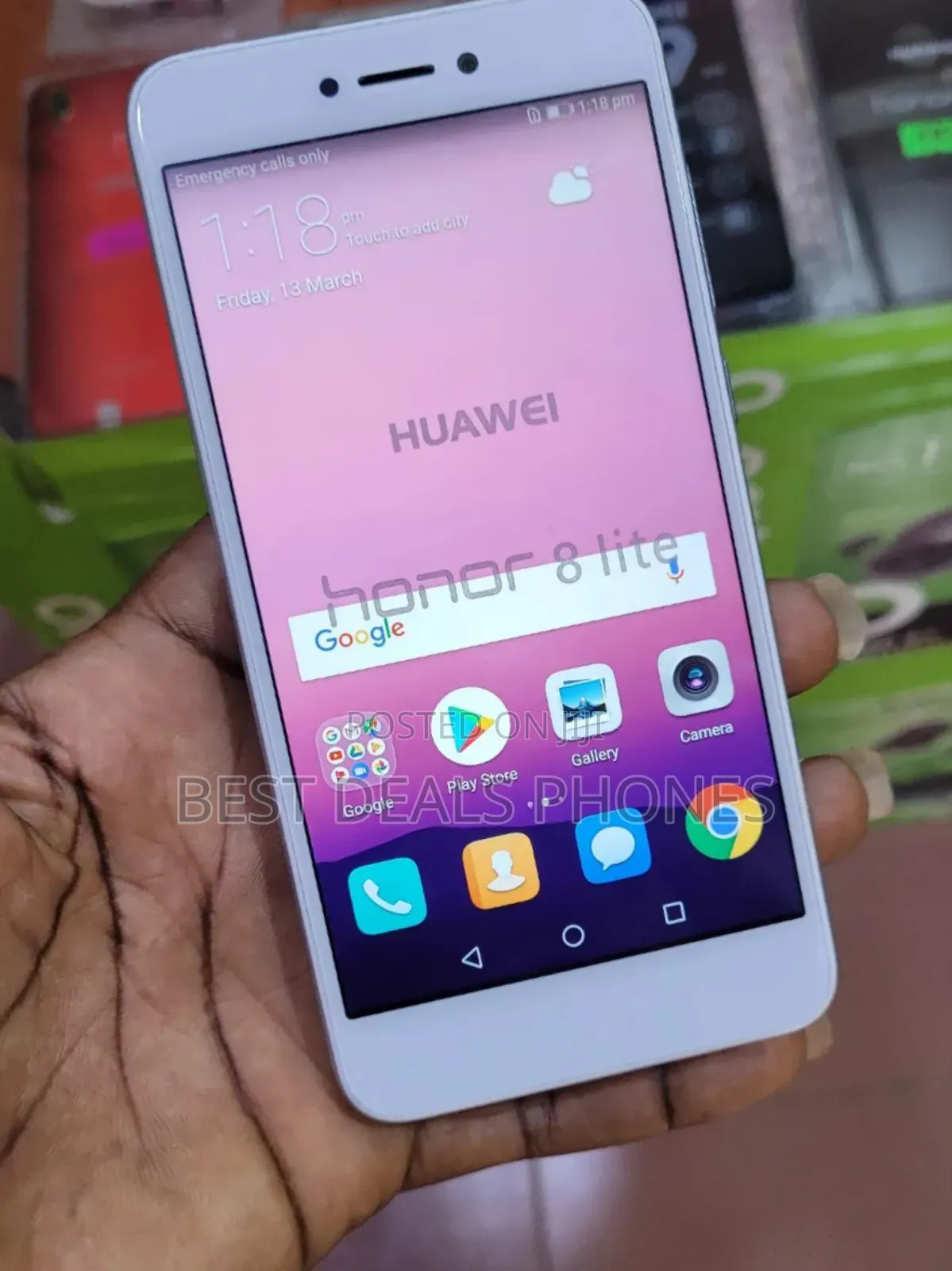 Honor 8 Lite Dual SIM 64 GB White