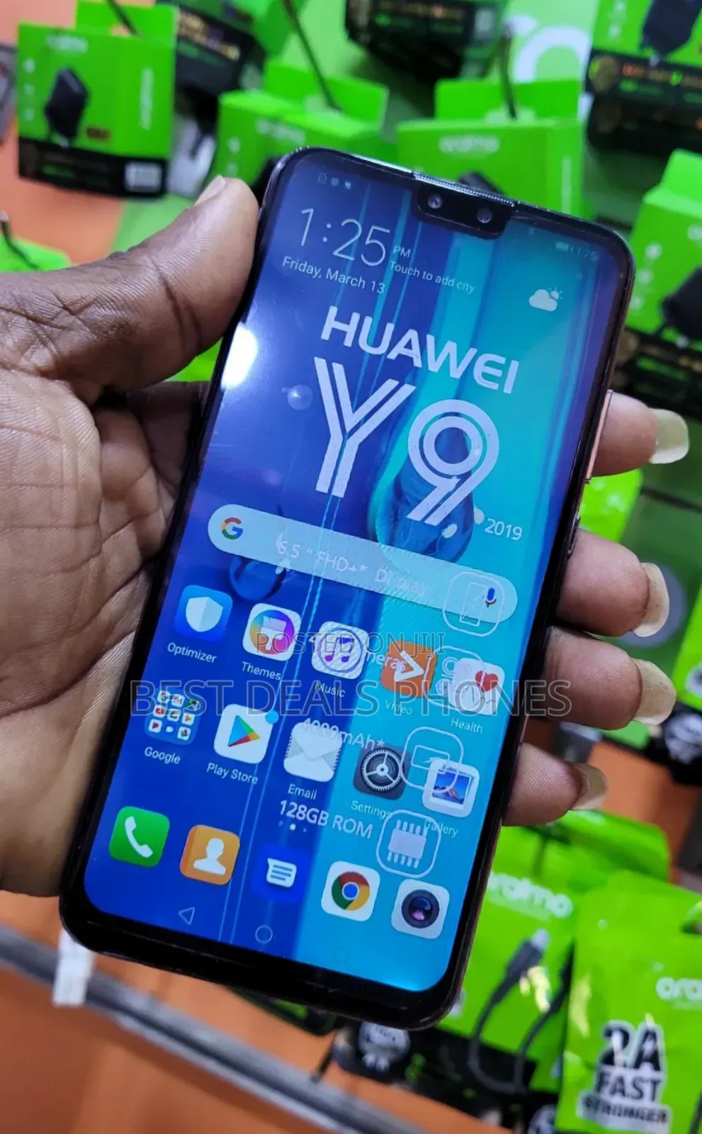 Huawei Y9 2019 128 GB Silver