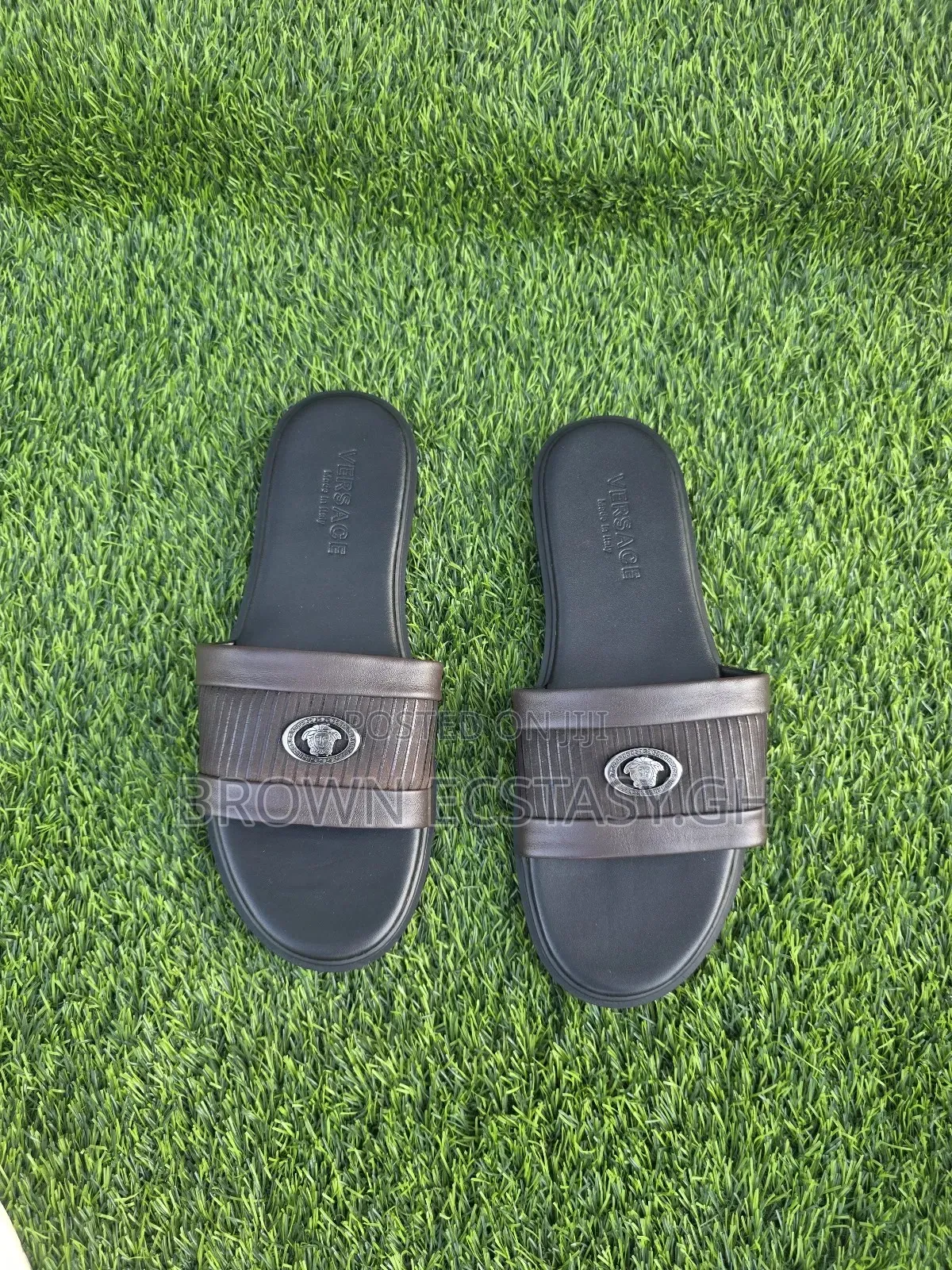 Leather Slides (Swipe for More Designs)