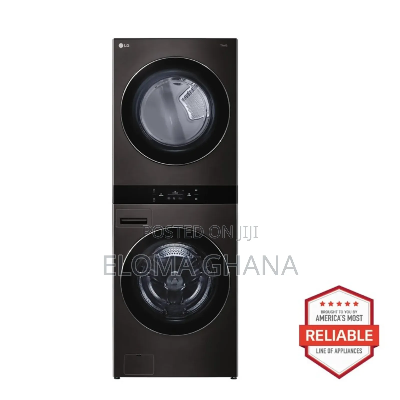 Turbo Wash Lg Fwt2116bs Is a High-Capacity, Single-Unit Washtowertm