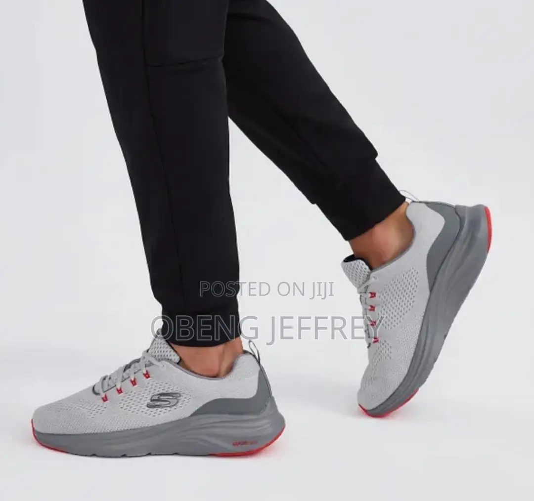 Original Skechers Vapor Foam Trace Grey Red