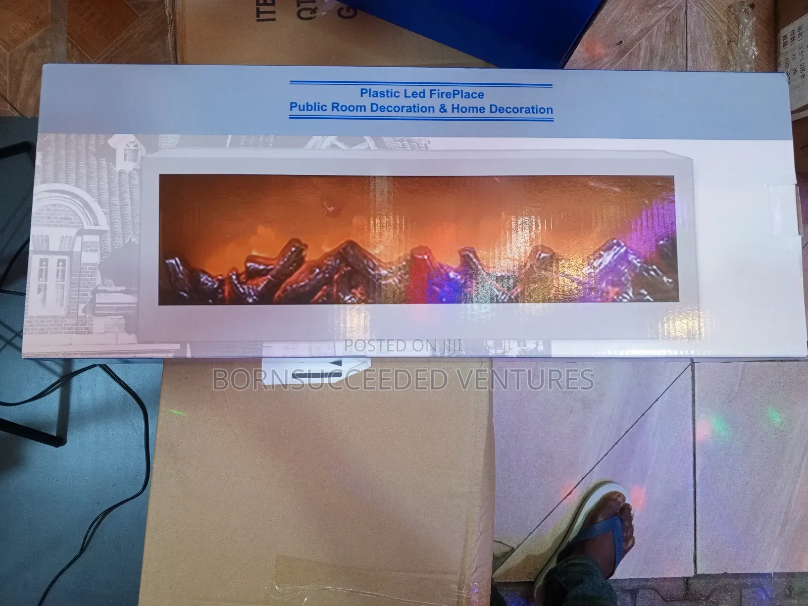 Multiple Color Display Fire Flame Lamp