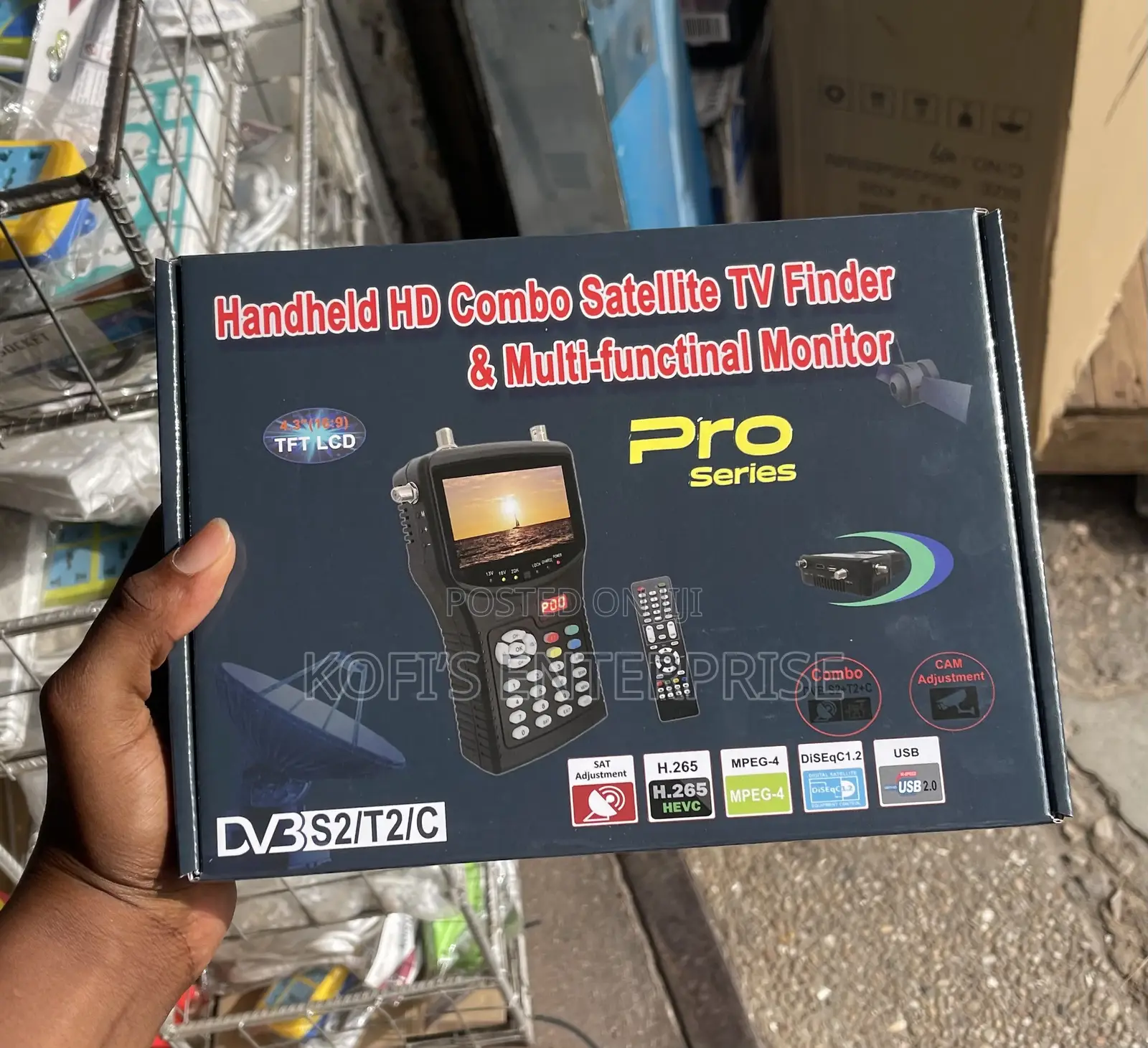 Combo Satellite Finder
