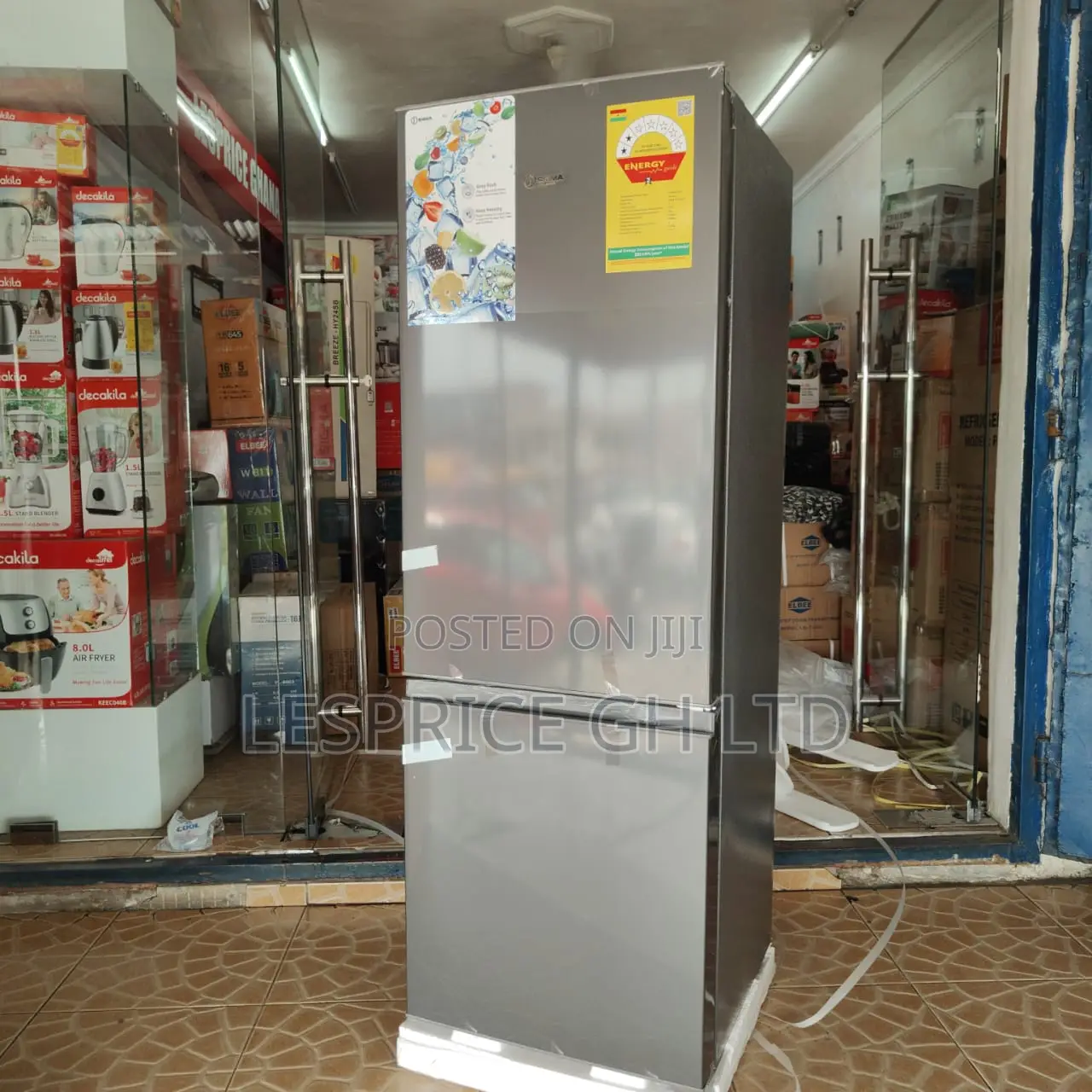 Sigma Refrigerator Bottom Freezer 163 Liters